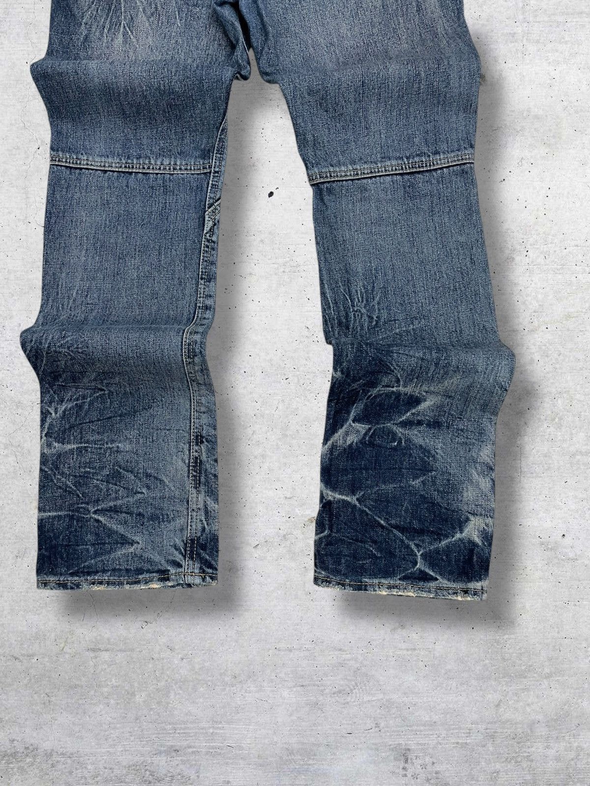 semanticdesign VINTAGE DHEART JAPAN DESIGNER 90S OG RUGGED AESTHETIC DENIM Size US 31 - 11 Thumbnail