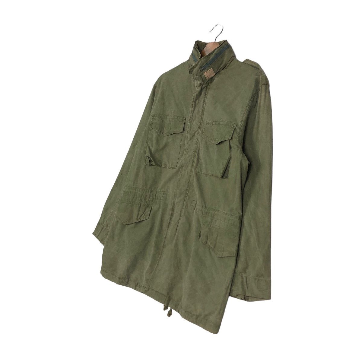 Japanese Brand 🔥Vintage Chore Biker Jacket Military Cargo Pockets Size US L / EU 52-54 / 3 - 2 Thumbnail