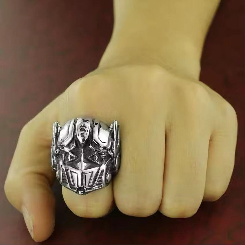Jewelry × Vintage Robot Ring (size 8-13) Size ONE SIZE - 1 Thumbnail