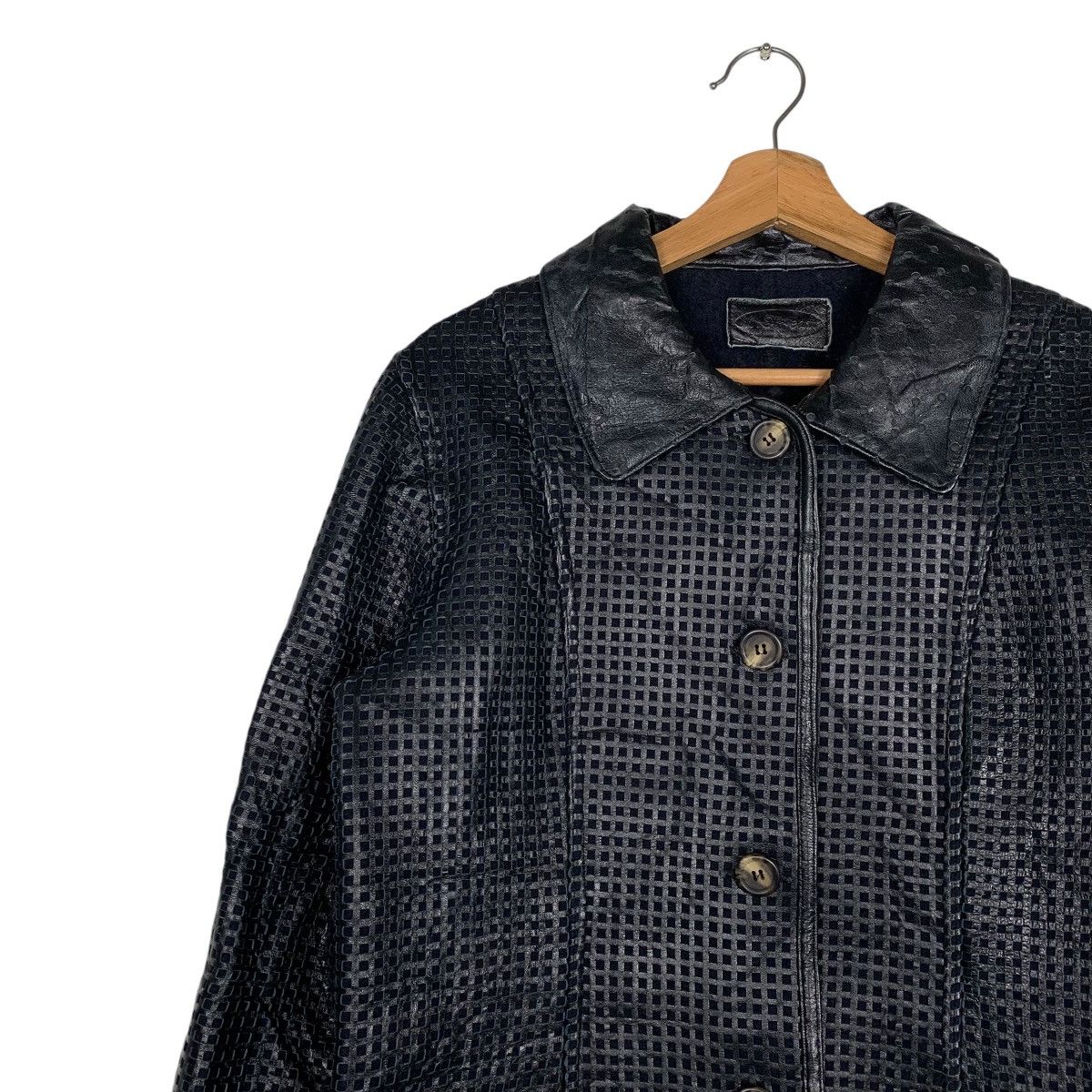 Japanese Brand Japanese Brand M. Stream Leather Jacket Size M / US 6-8 / IT 42-44 - 6 Thumbnail