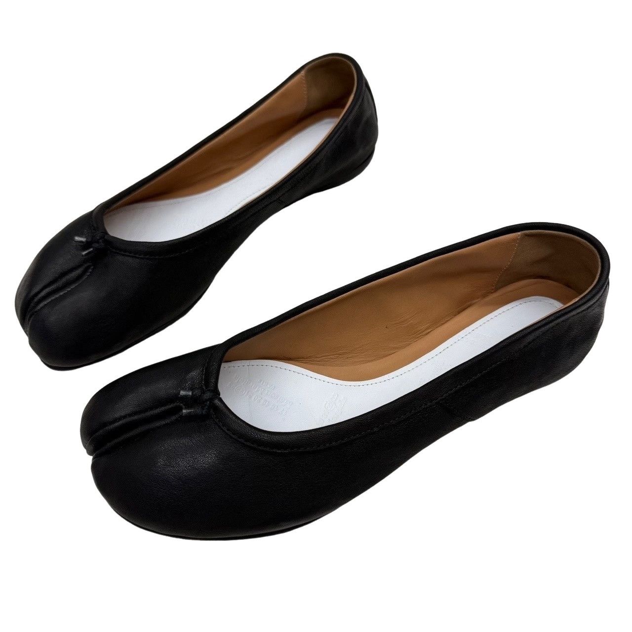 Maison Margiela Maison Margiela Black Tabi Ballet Flats Size 36 Size US 6 / IT 36 - 1 Thumbnail