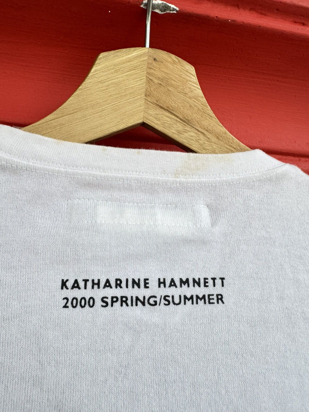 Katharine Hamnett London Katharine Hamnett London “LOVER” Ss2000 LS Tee Size US M / EU 48-50 / 2 - 5 Thumbnail