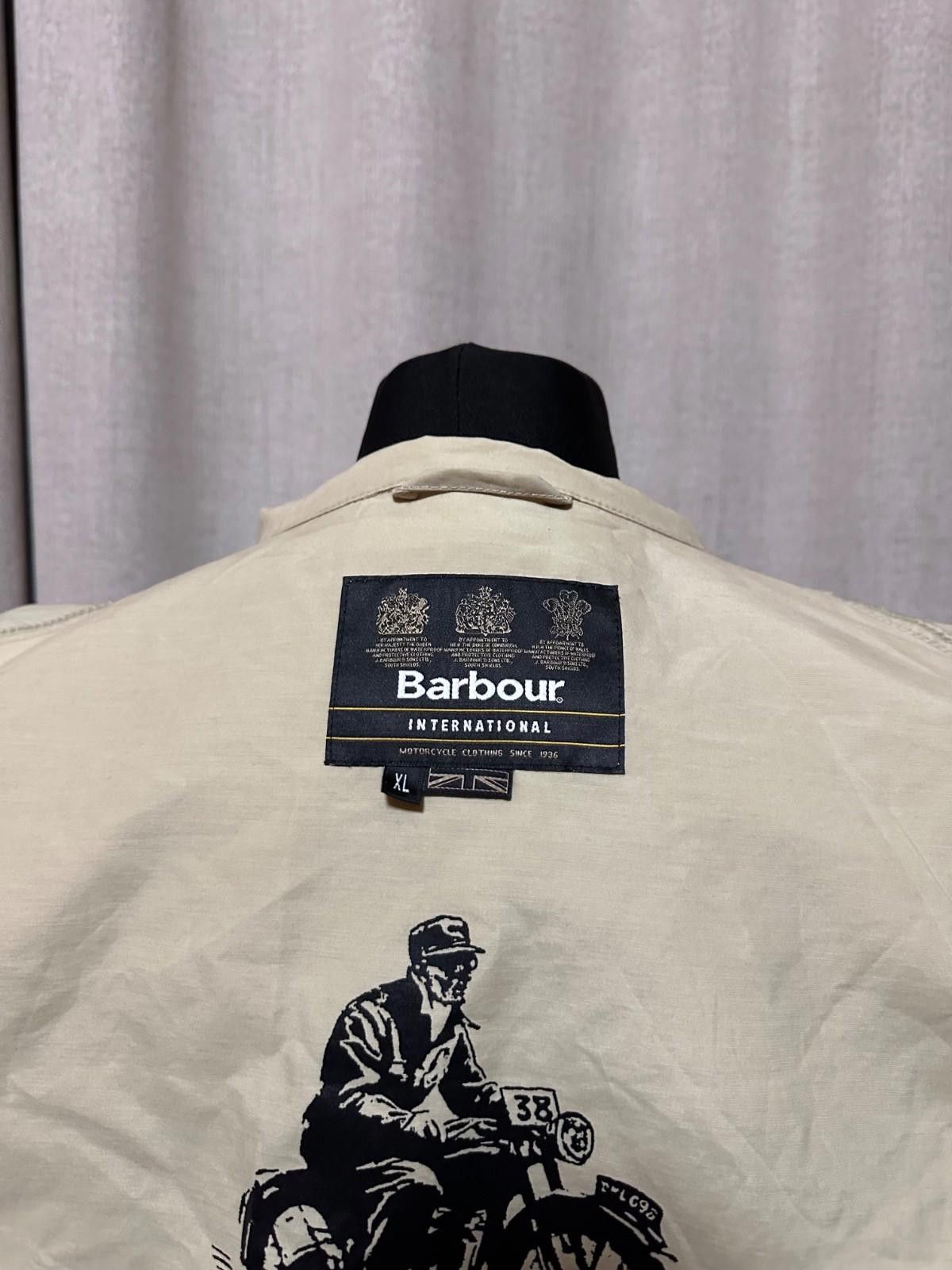Barbour Barbour Men's Beige Slant Pocket Technical Fabric Jacket XL Size US XL / EU 56 / 4 - 9 Thumbnail