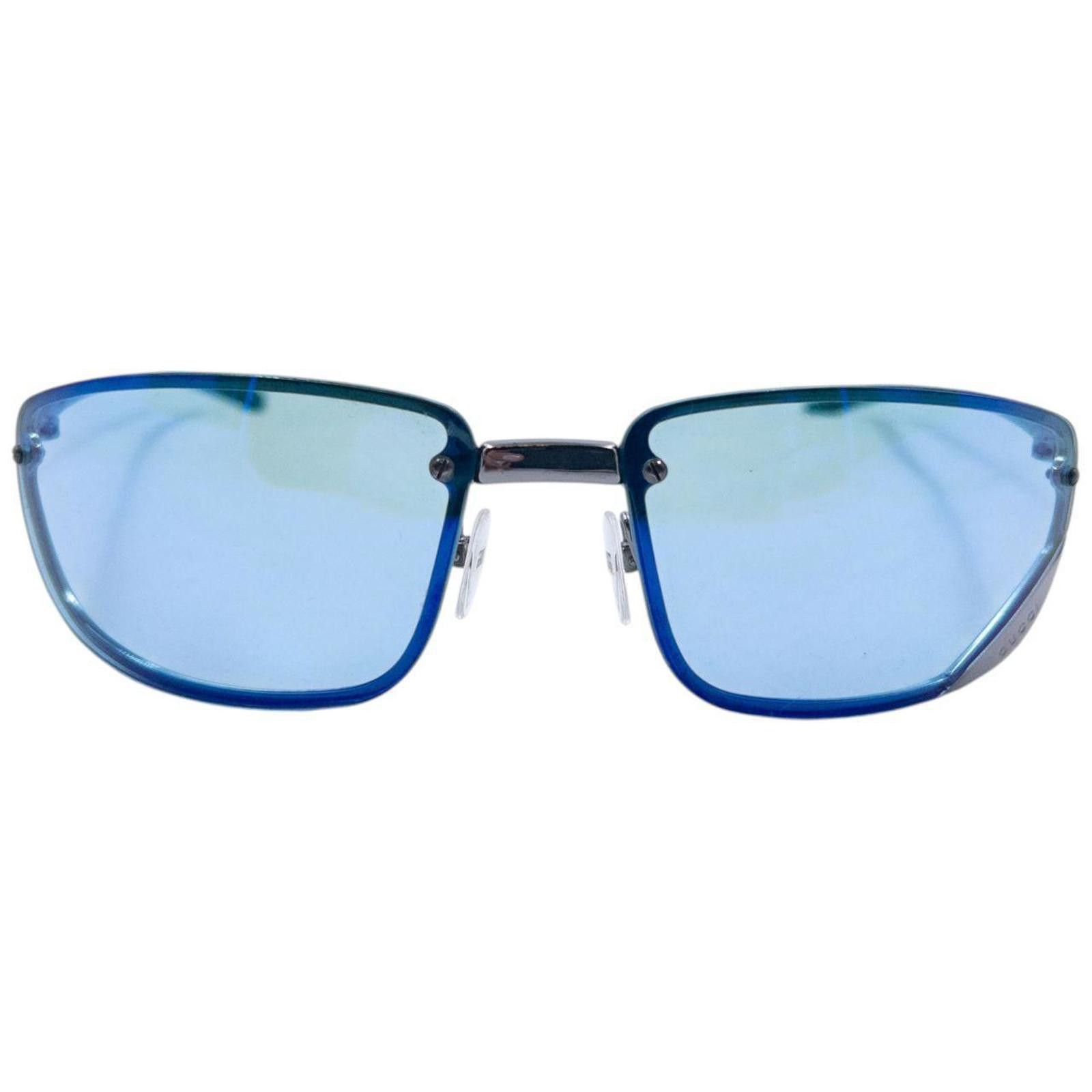 Gucci Vintage Gucci Holographic Sunglasses Size ONE SIZE - 2 Thumbnail