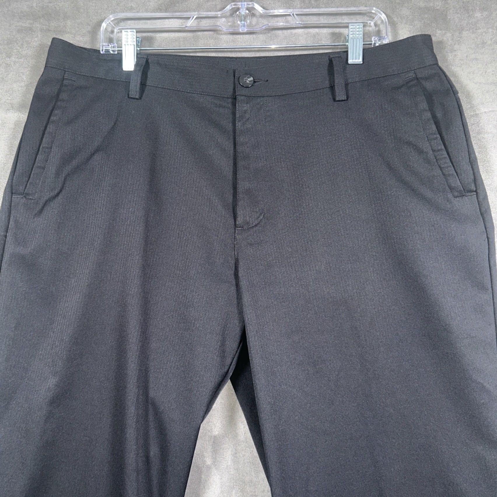 Adidas Adidas Climacool Pants Mens 36x34 Black Vented Regular Straight Inseam 34 Pro Dry Plus Khakis Breathable Activewear Golf Walking Size US 36 / EU 52 - 2 Thumbnail