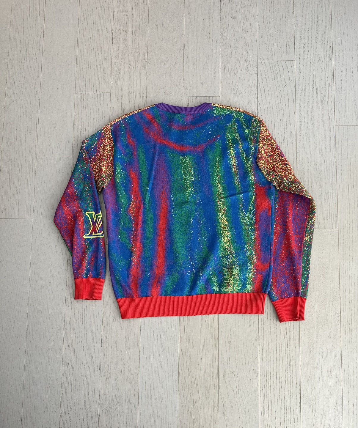 Louis Vuitton Louis Vuitton Jacquard sweater Size US L / EU 52-54 / 3 - 2 Thumbnail