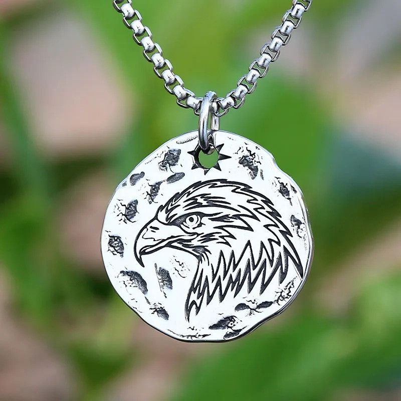 Japanese Brand × Jewelry Retro Viking Bird Necklace 2025 Size ONE SIZE - 2 Thumbnail