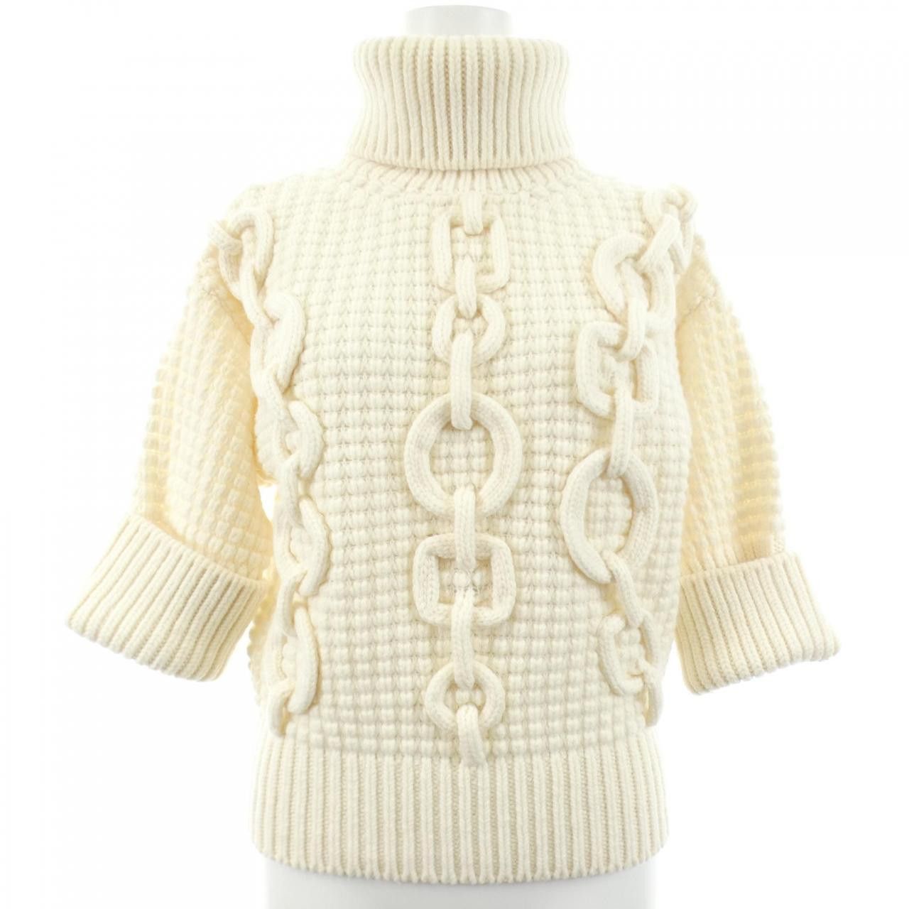 Hermes Hermes Hermes DO RE BOUCLES Knitwear34 Textile Tops 3H2642D9 DUTY FREE for USA Size ONE SIZE - 1 Thumbnail
