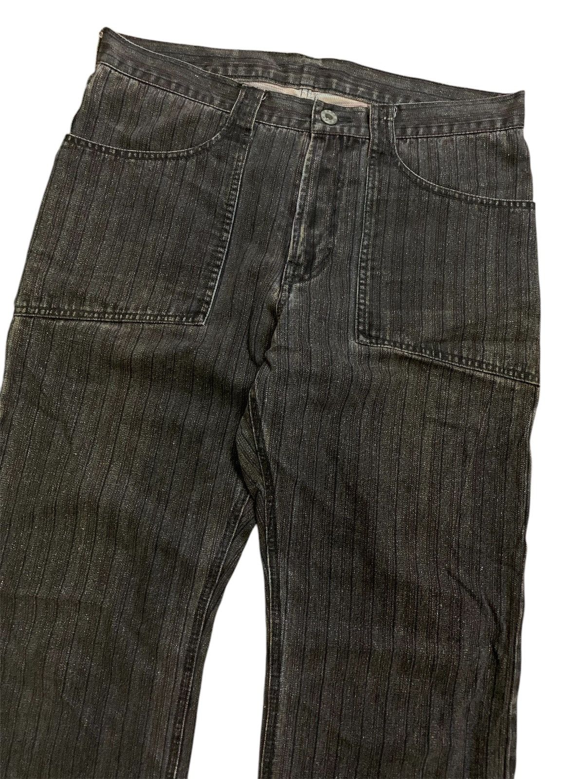 PPFM Vintage Ppfm Stripe Denim Pant Size US 32 / EU 48 - 2 Thumbnail
