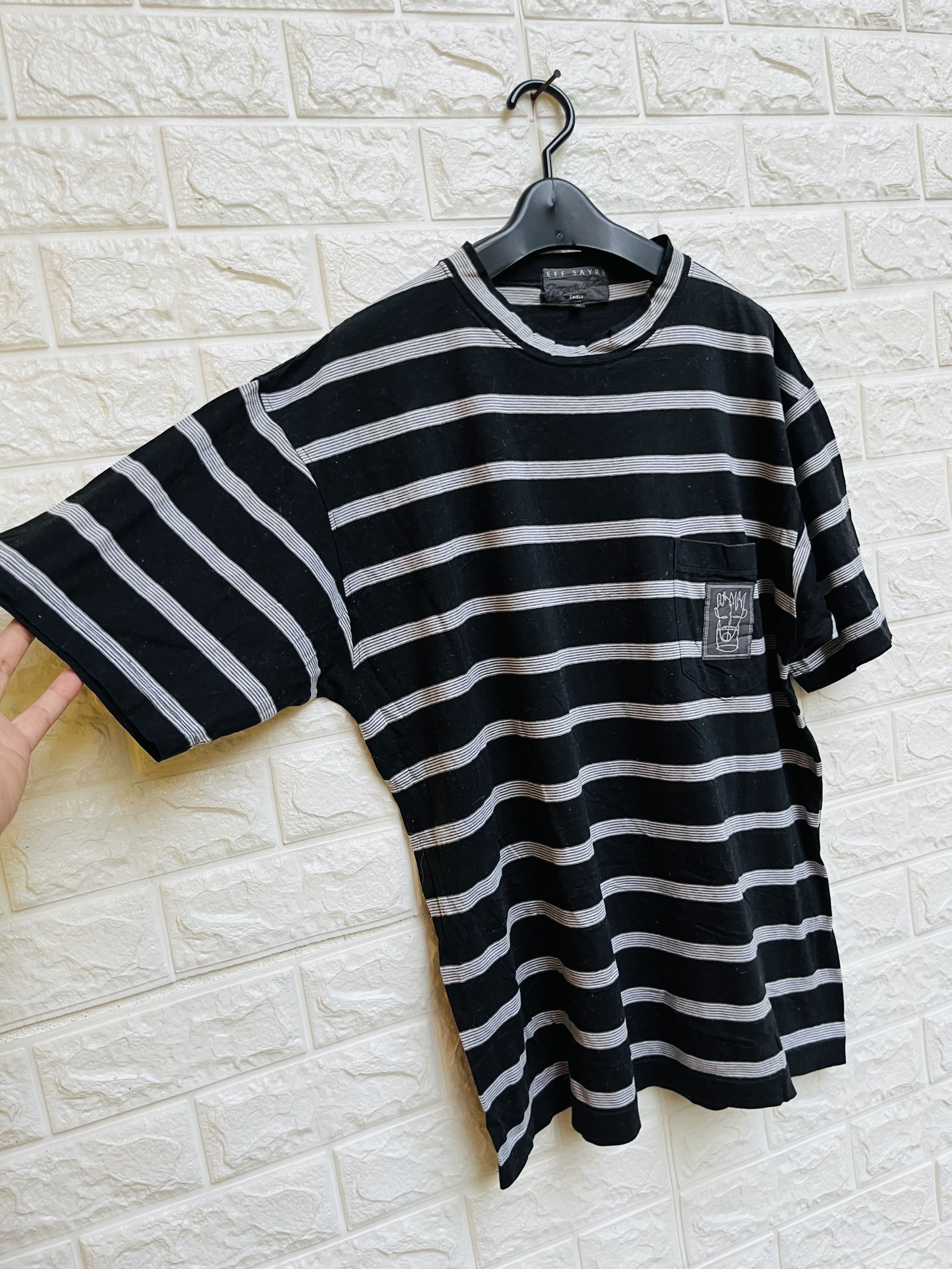 Japanese Brand × Vintage Vintage Jeff Sayre Paris Striped Designer Fashion Style Size US L / EU 52-54 / 3 - 4 Thumbnail