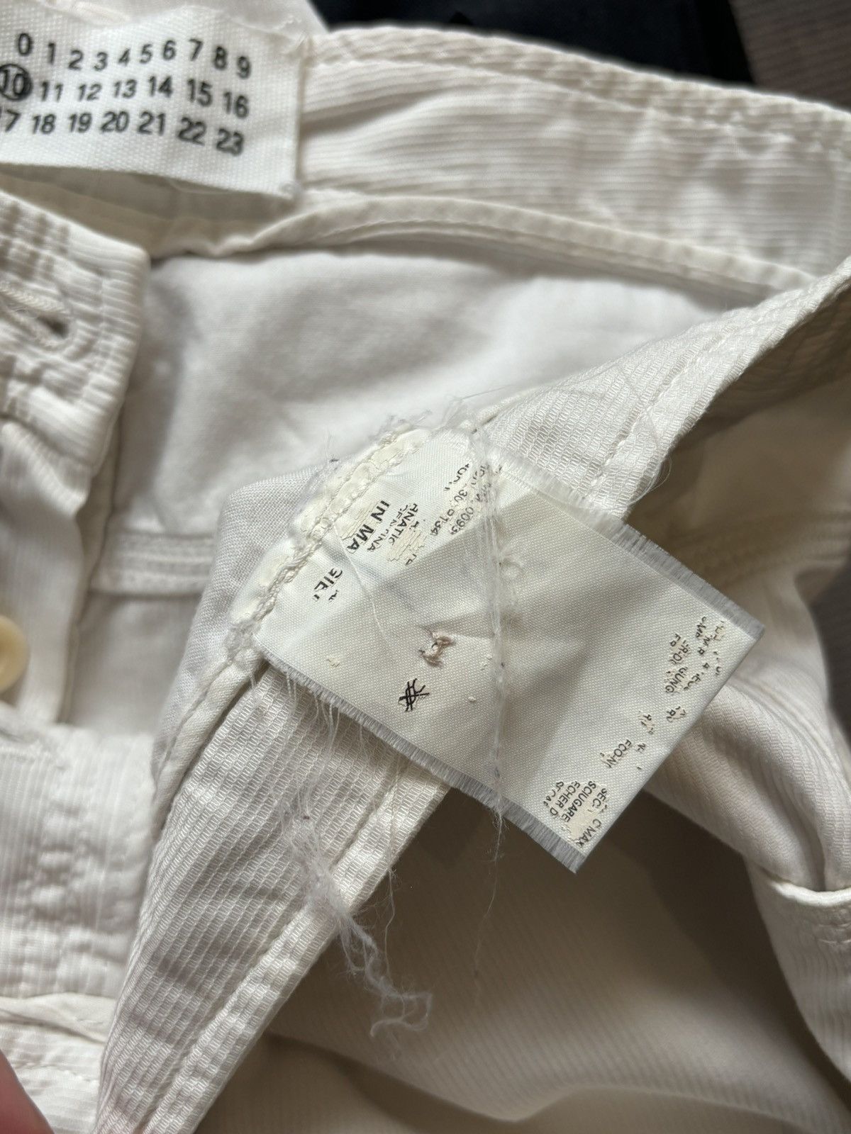 Maison Margiela Maison Martin Margiela｜00's Double-Back-Pocket Trousers Size US 34 / EU 50 - 6 Thumbnail