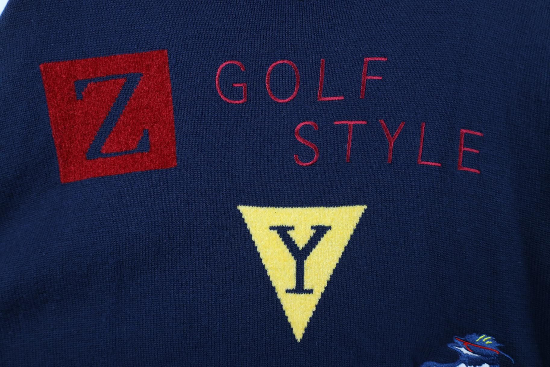 Vintage Vintage 90s Streetwear Knit Penguin Golf Golfing Sweater Size US L / EU 52-54 / 3 - 4 Thumbnail