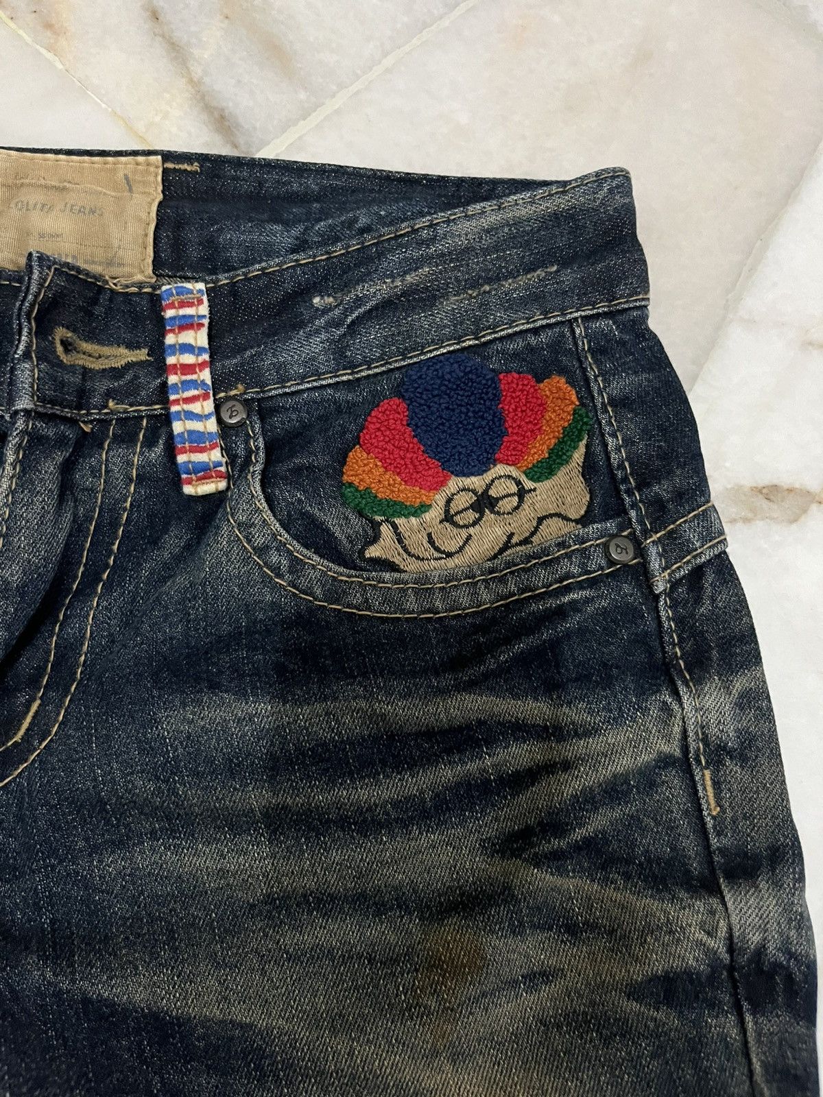 Japanese Brand Yoshitomo Nara Lolita Denim Jeans Size US 30 / EU 46 - 4 Thumbnail
