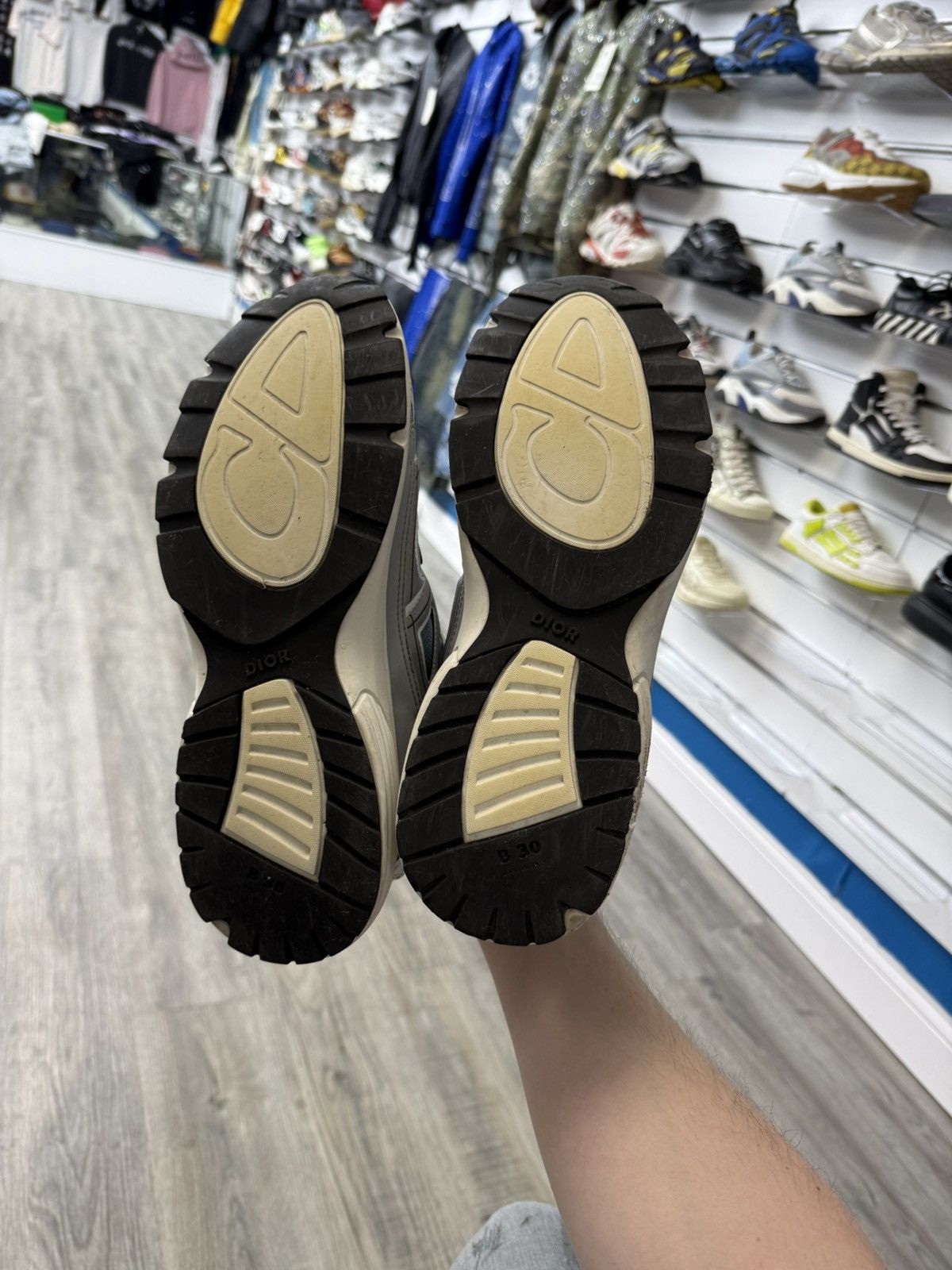 Dior Dior B30 - Blue / Teal / Grey Size US 12 / EU 45 - 6 Thumbnail