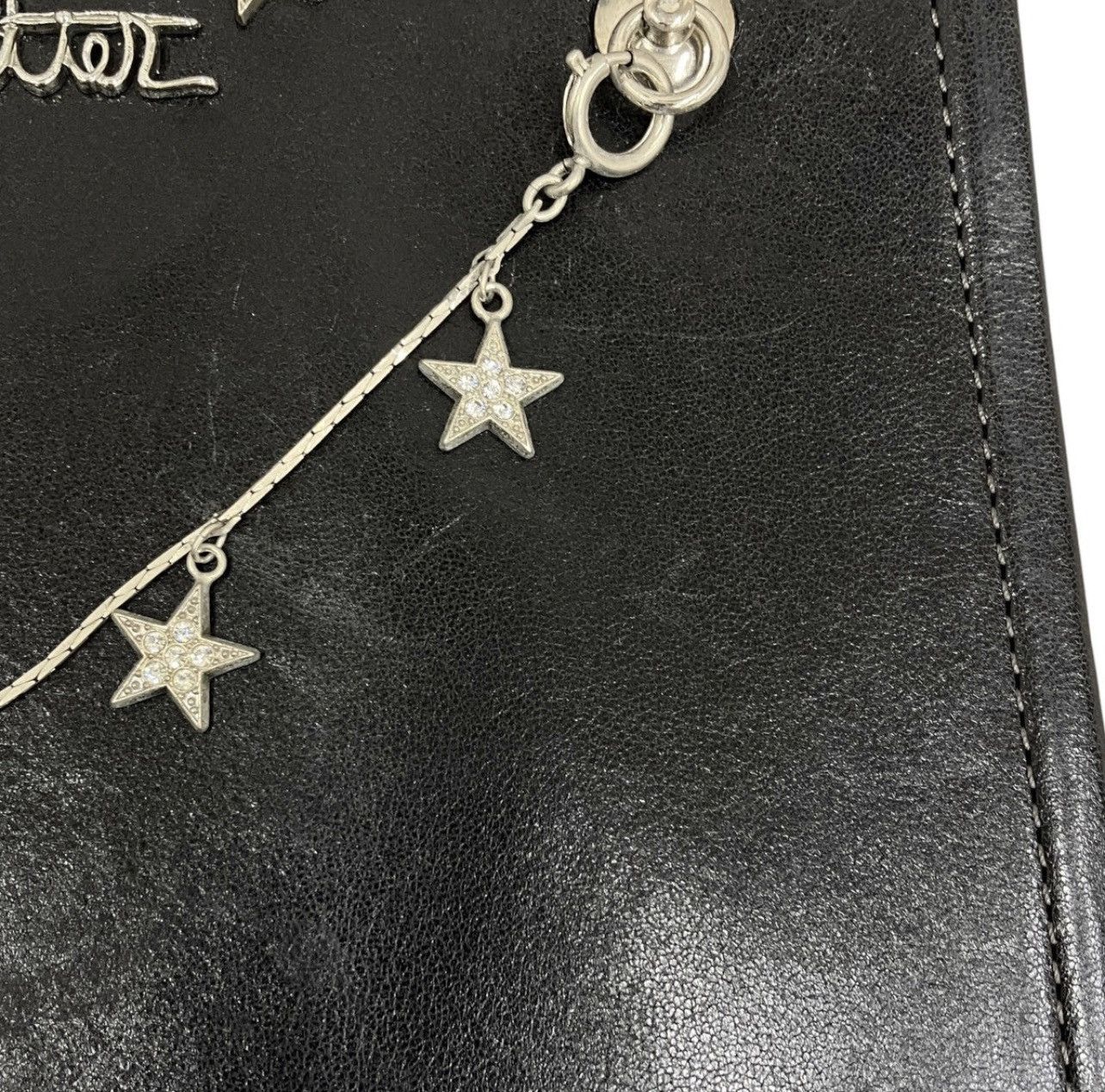 Jean Paul Gaultier Jean Paul Gaultier Celestial Charm Leather Shoulder Bag 🌕&⭐️ Size ONE SIZE - 7 Thumbnail