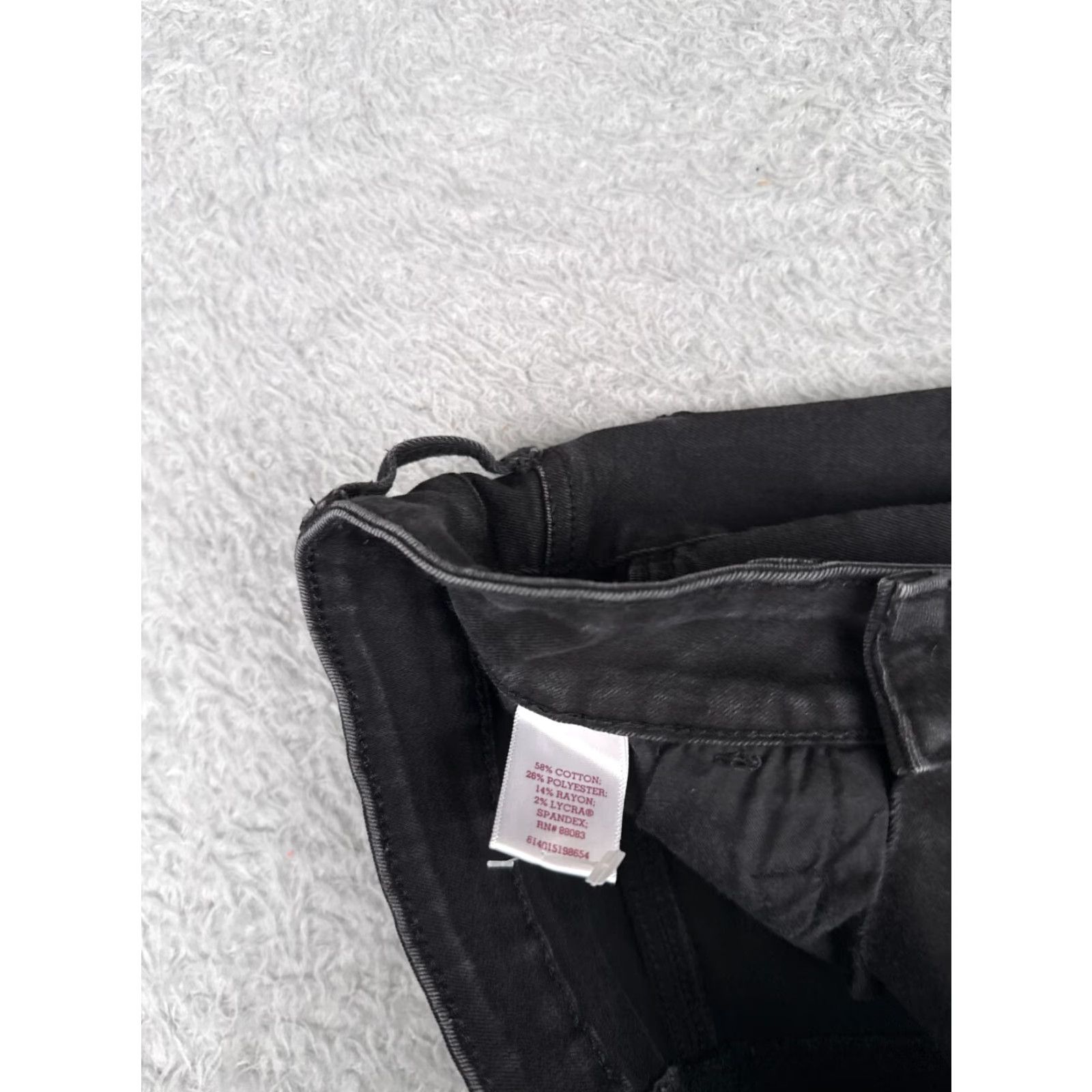 Vintage SO Jeans Junior Skinny Jeans Ultimate Cowboy Embroidered Black Denim 26x25 Women Juniors 9 Slim Mid Rise 5-Pocket Men/Women? Size 30" / US 8 / IT 44 - 7 Thumbnail