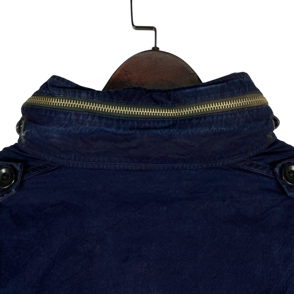 Kapital Vintage KAPITAL Japan Indigo Dye M-65 Field Jacket Size US M / EU 48-50 / 2 - 16 Thumbnail