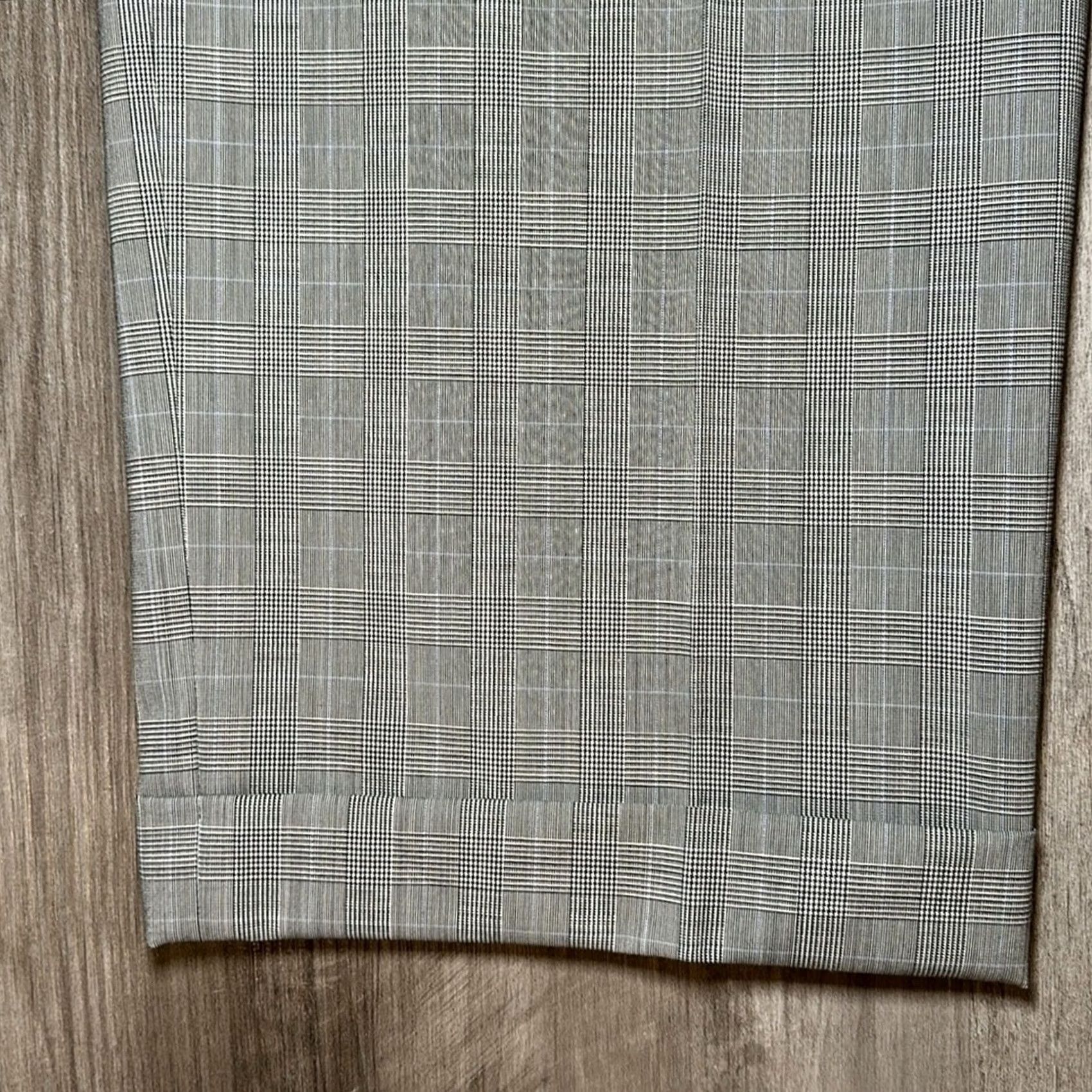 Brooks Brothers Brooks Brothers Madison Dress Pants - 39 Regular Inseam 31 Wool Mohair Gray Plaid Men's Dress Pants Size US 39 - 4 Thumbnail