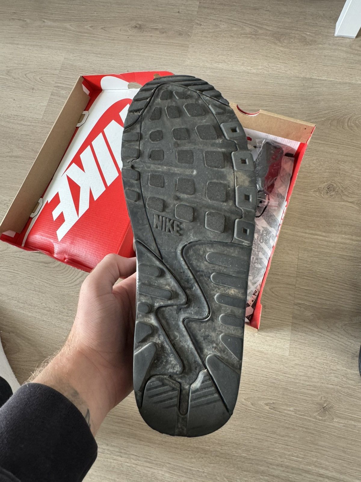 Nike × Off-White Air Max 90 x off white Size US 9.5 / EU 42-43 - 16 Thumbnail