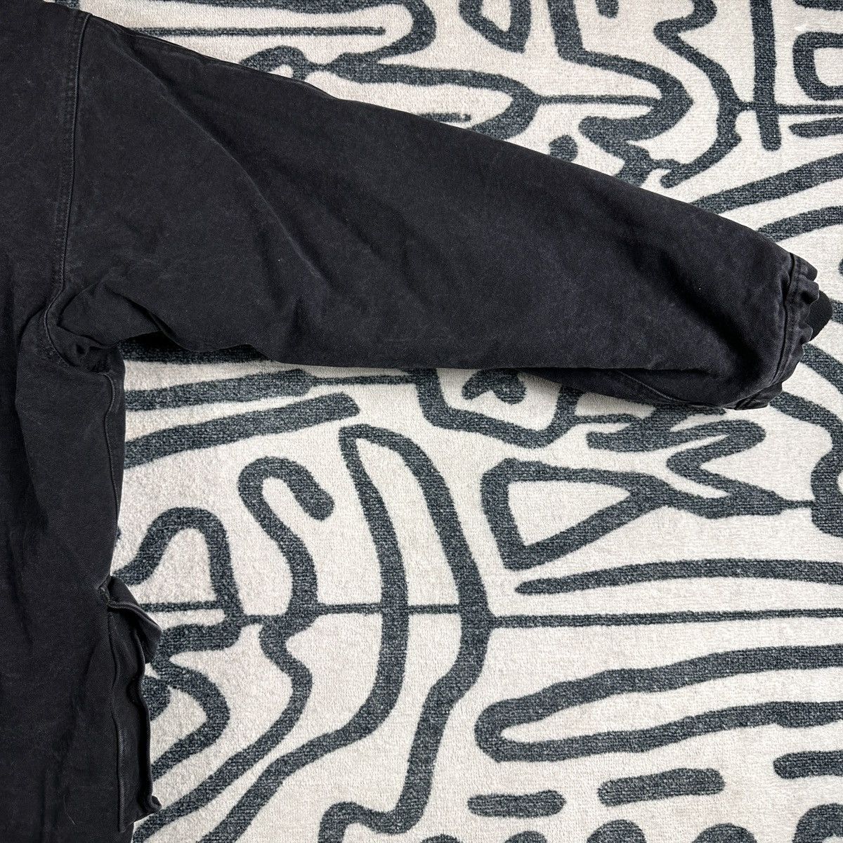 Heron Preston Black Fireman Jacket Clasp Size XL