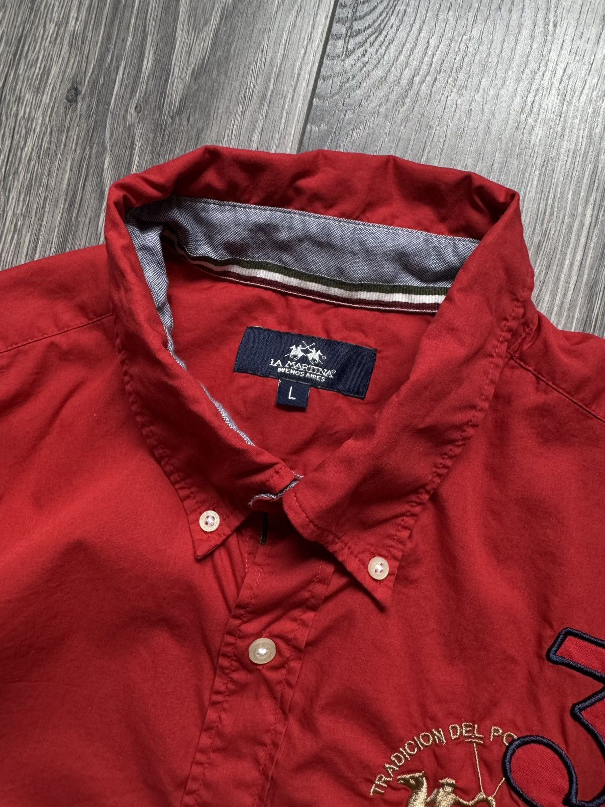 La Martina La Martina Maserati Polo Team Shirt M Size US M / EU 48-50 / 2 - 4 Thumbnail