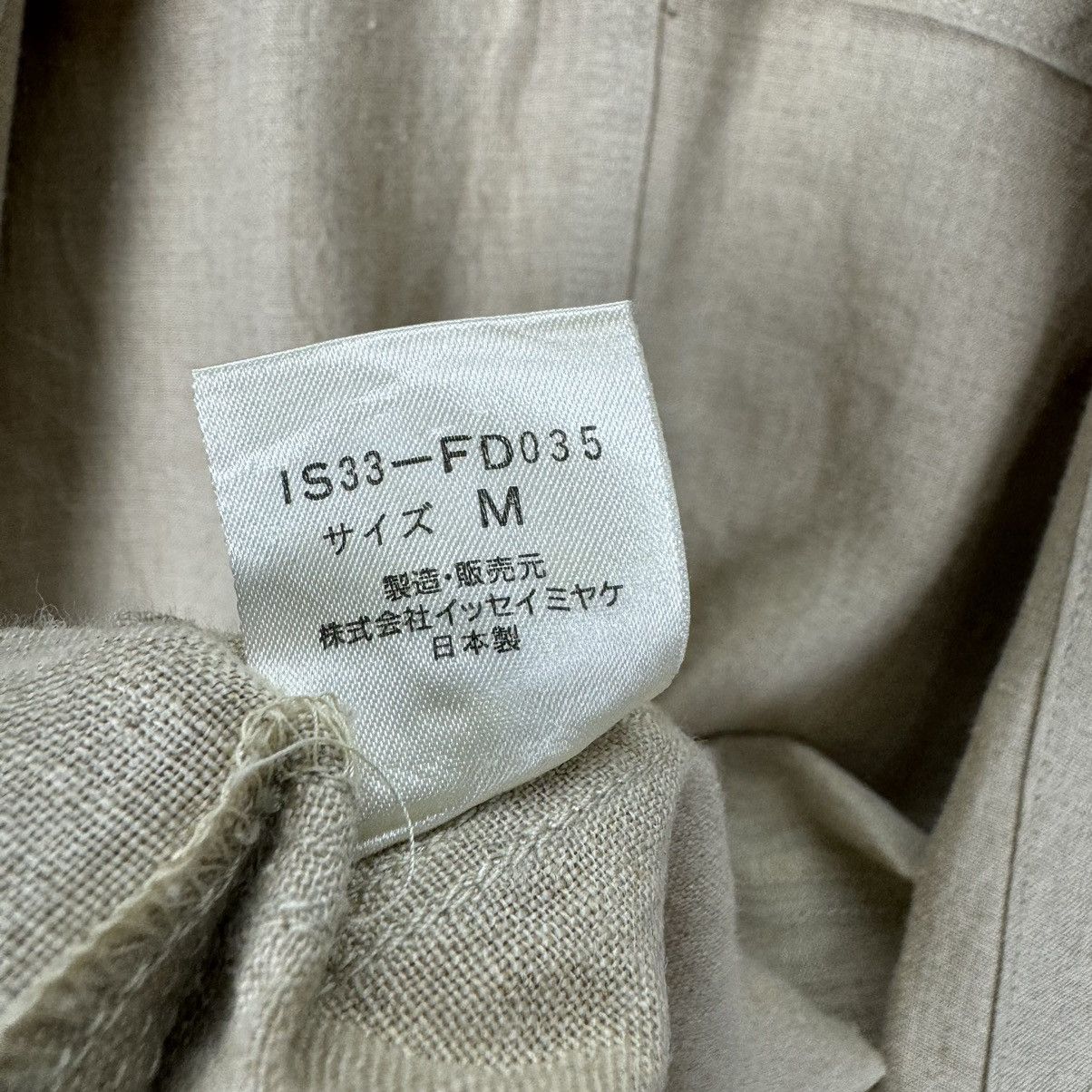 Issey Miyake × Japanese Brand 🌟90s ISSEY MIYAKE IS HEMP JACKET Size US M / EU 48-50 / 2 - 10 Thumbnail