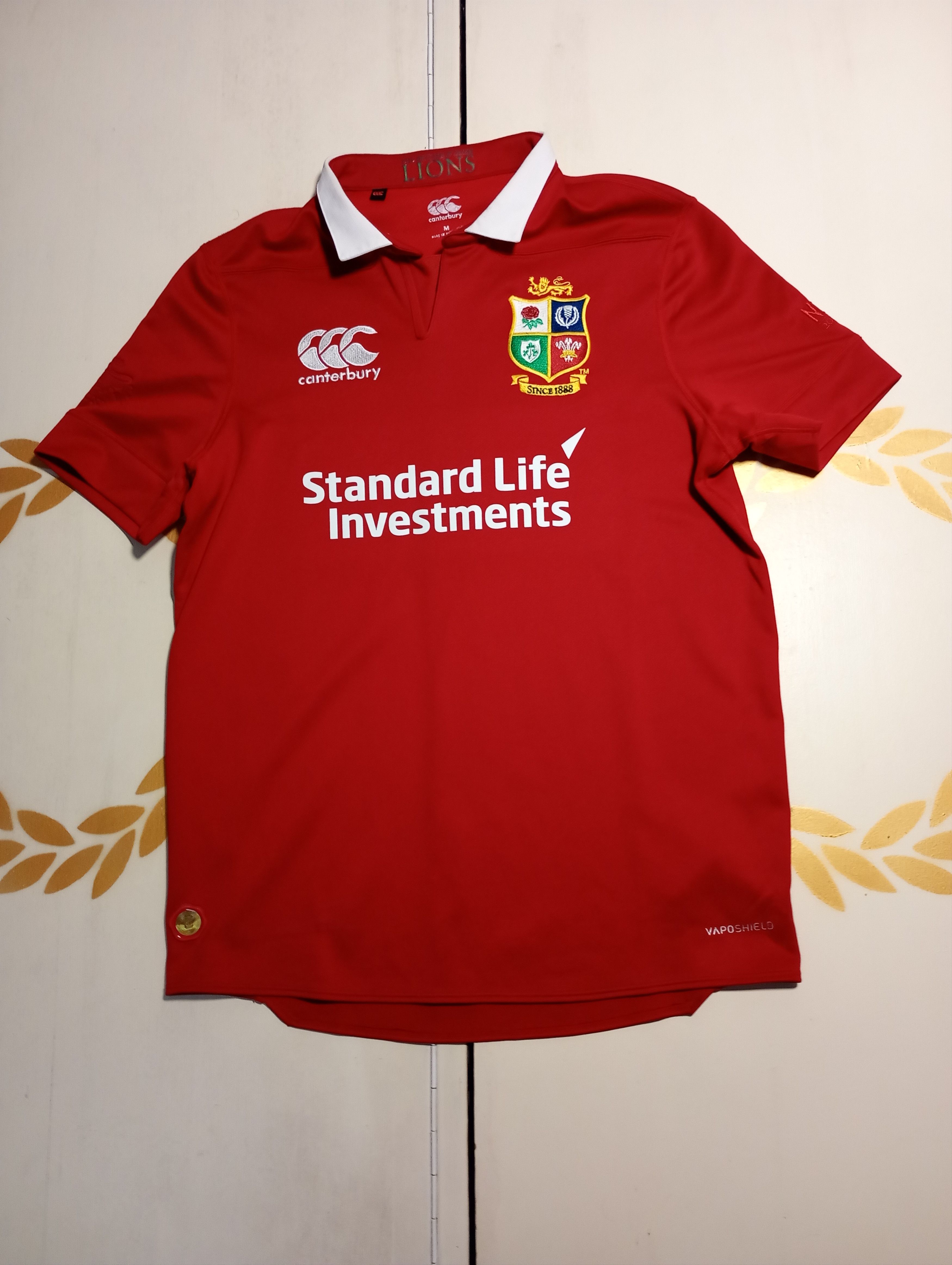 Canterbury of New Zealand British and Irish Lions 2017 Home Rugby Shirt Canterbury Size US M / EU 48-50 / 2 - 1 Thumbnail