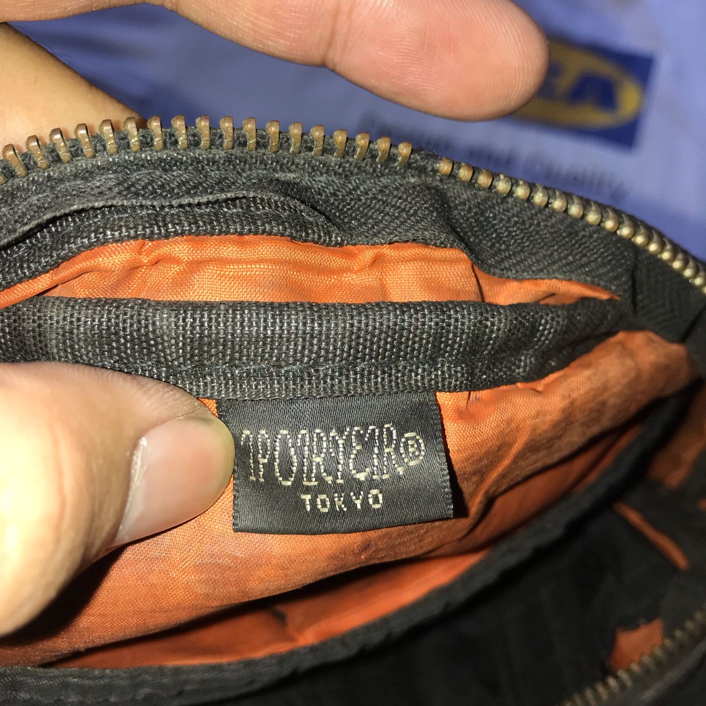 Porter Vintage Porter tanker body small Bag oval bags Orange inner Size ONE SIZE - 7 Thumbnail