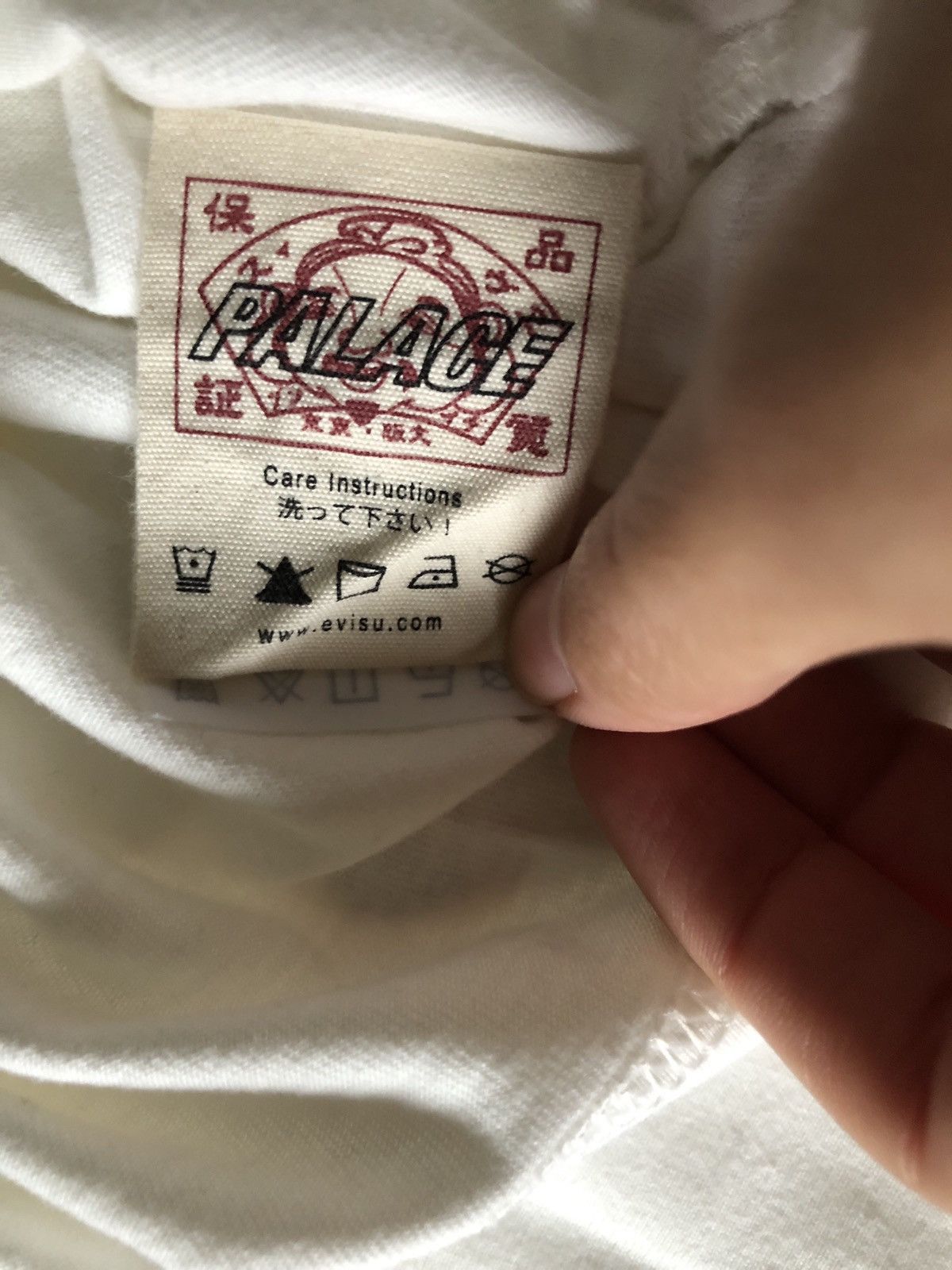 Evisu × Palace Palace x Evisu heart t shirt S Size US S / EU 44-46 / 1 - 10 Thumbnail