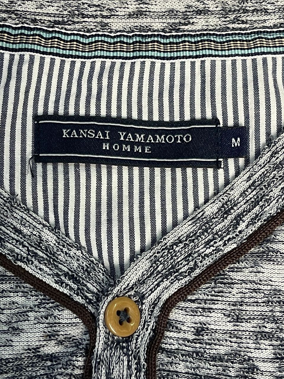 Kansai Yamamoto Kansai Yamamoto Long sleeve Button T-Shirt Size US M / EU 48-50 / 2 - 8 Thumbnail
