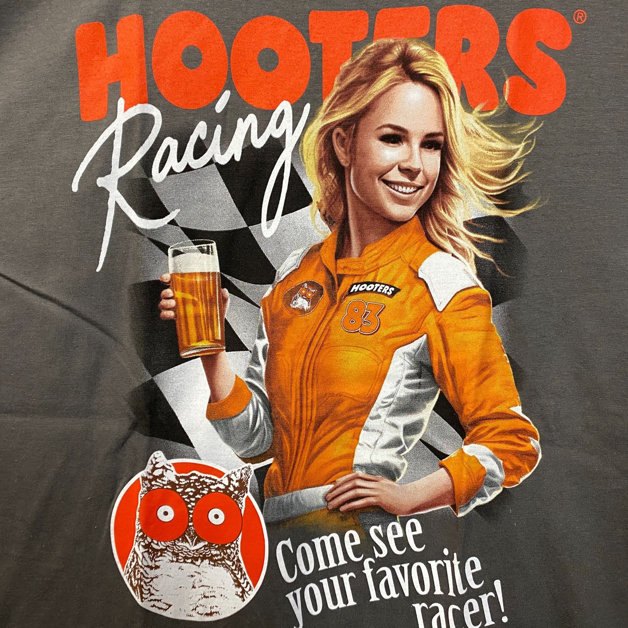Other Hooters Racing Come See Your Favorite Racer T-Shirt XL Size US XL / EU 56 / 4 - 2 Thumbnail