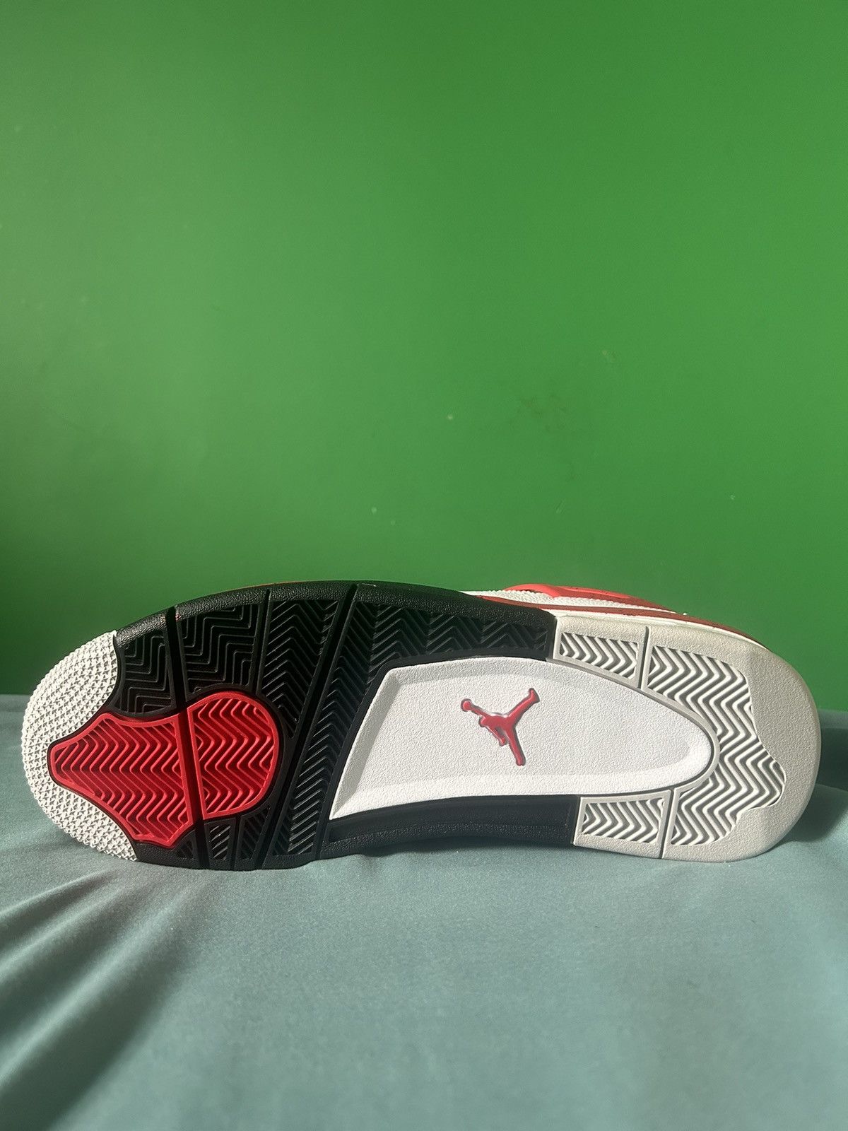 Jordan Brand Nike Air Jordan 4 Red Cement 2023 Size US 11.5 / EU 44-45 - 4 Thumbnail