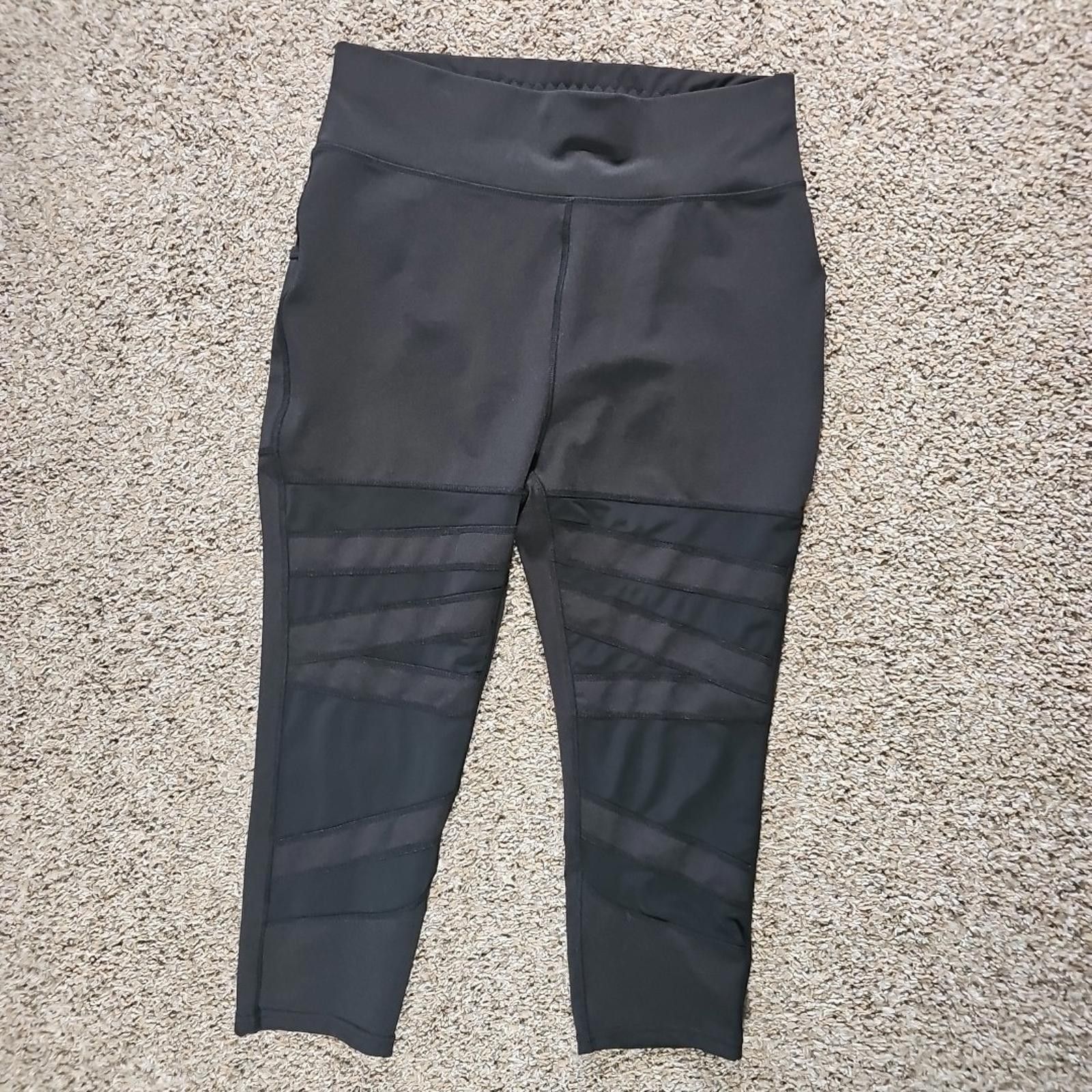 Other Popfit XL Black Leggings Size 40" / US 18 - 1 Thumbnail