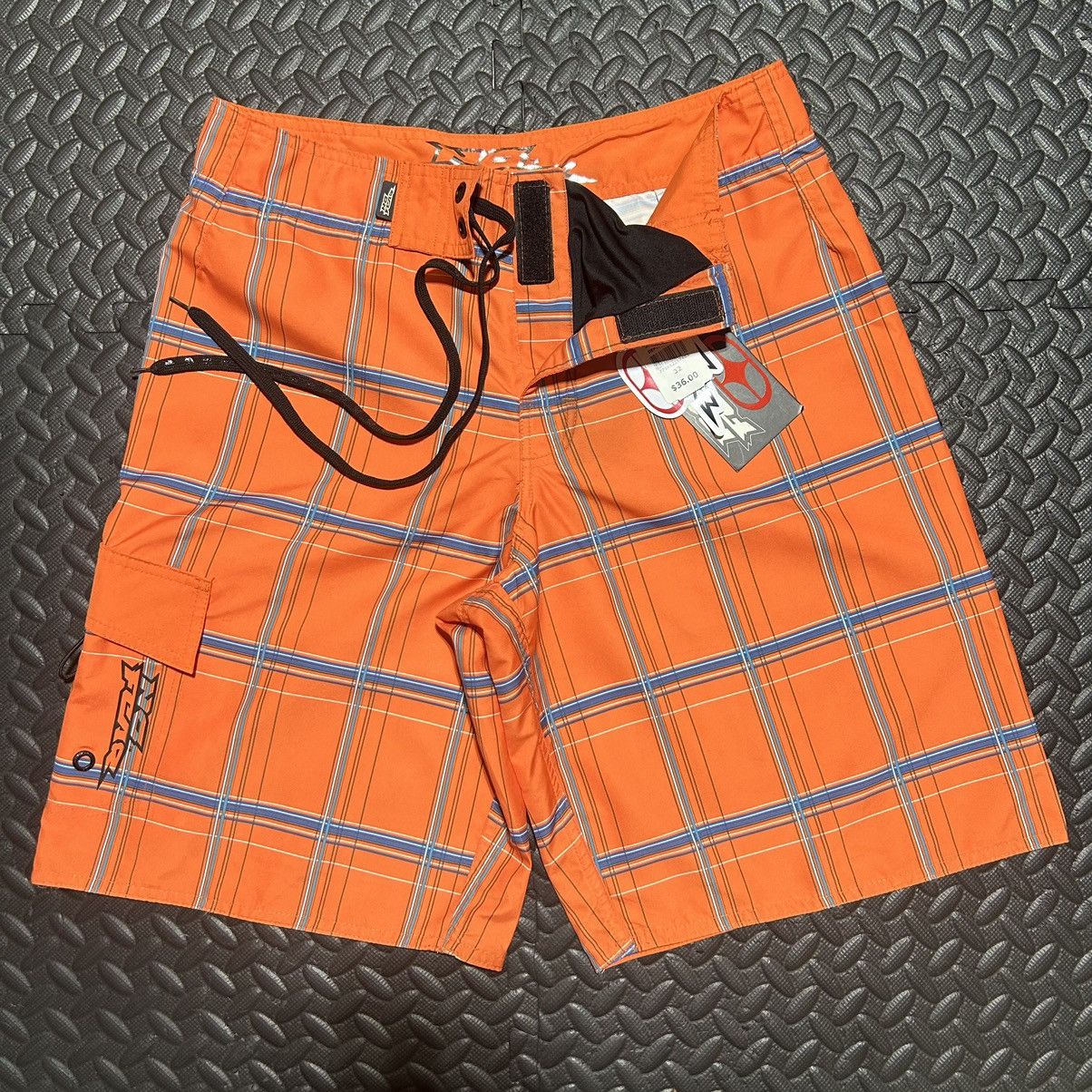 No Fear Vintage No Fear Board Shorts Men's 32 Swim Plaid Y2K NEW Size US 32 / EU 48 - 2 Thumbnail