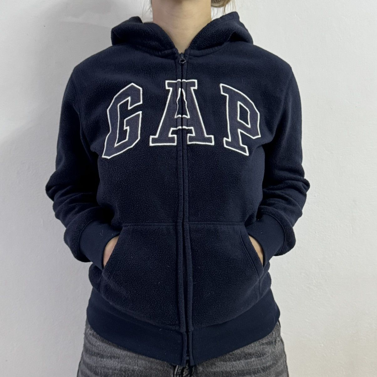 Gap Vintage Gap Fleece yeezy style Size S / US 4 / IT 40 - 2 Thumbnail