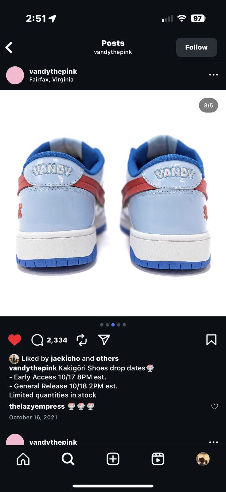 Vandy The Pink VANDY THE PINK kakigori sneakers Size US 6.5 / IT 36.5 - 2 Thumbnail