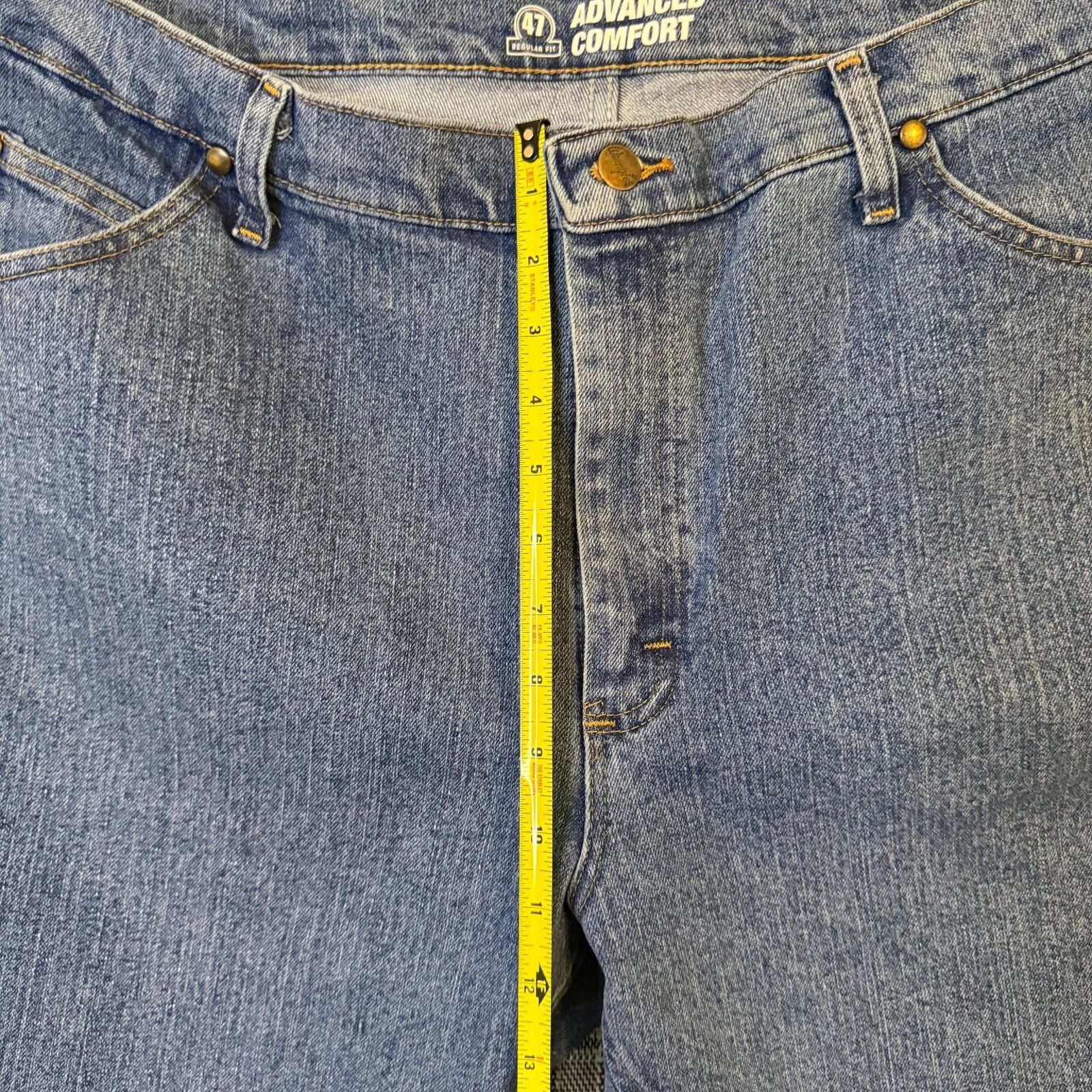 Wrangler Wrangler Men's Jeans Blue Denim Advanced Comfort Size 40x30 Size US 40 / EU 56 - 4 Thumbnail