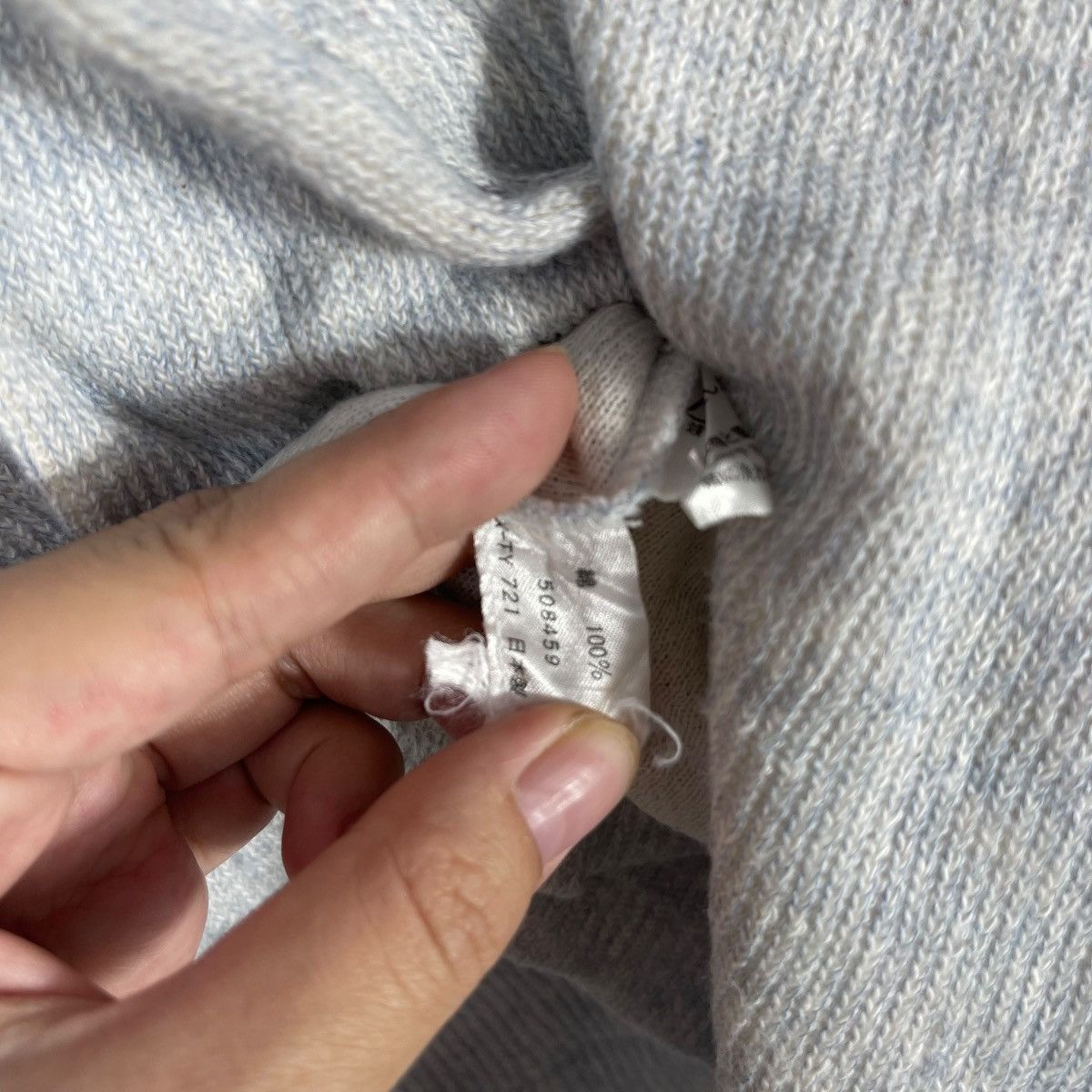 Ellesse Vintage Ellesse Goldwin Turtleneck Sweatshirt Grey Size US M / EU 48-50 / 2 - 9 Thumbnail