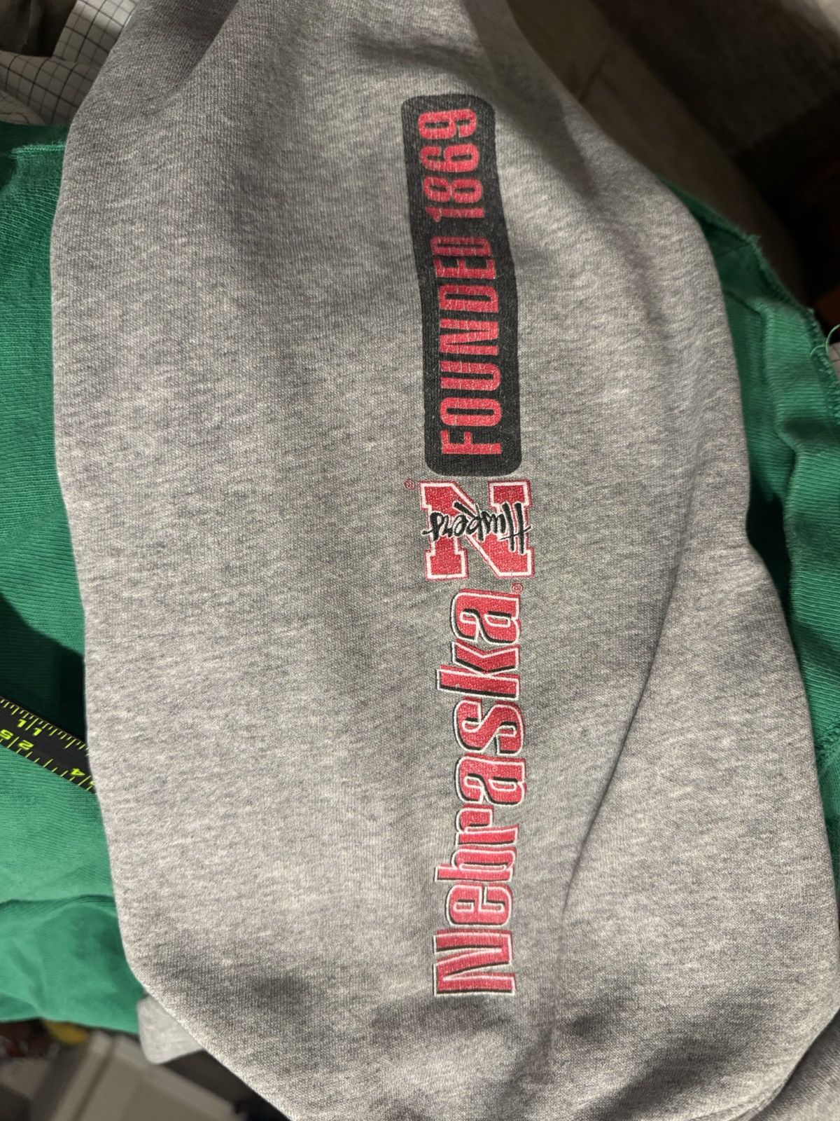 G-III Vintage Y2K Nebraska Cornhusker boxy crew neck Size US XL / EU 56 / 4 - 5 Thumbnail