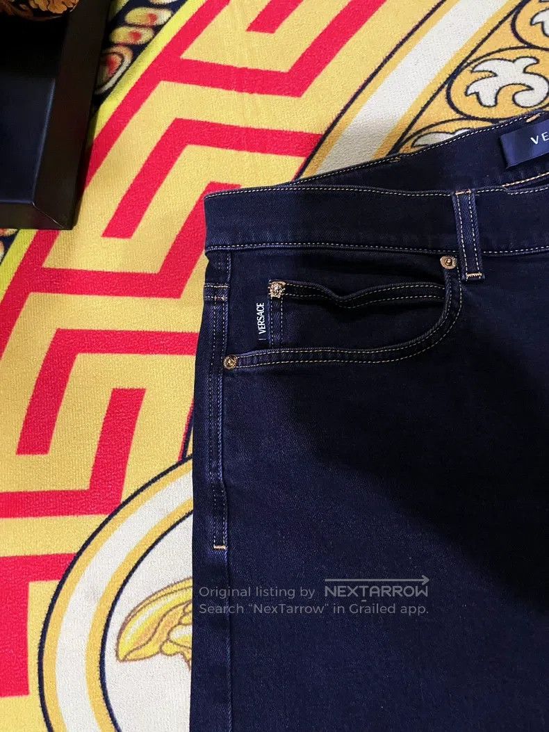 Versace Versace Medusa craft embroidered jeans Size US 35 - 5 Thumbnail