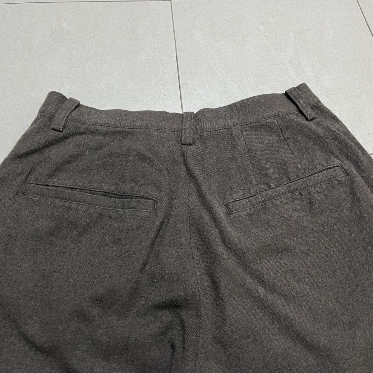 Issey Miyake × Ne-Net × Sunao Kuwahara Vintage Sunaokuwahara Balloon Wool Shorts Size 28" / US 6 / IT 42 - 13 Thumbnail