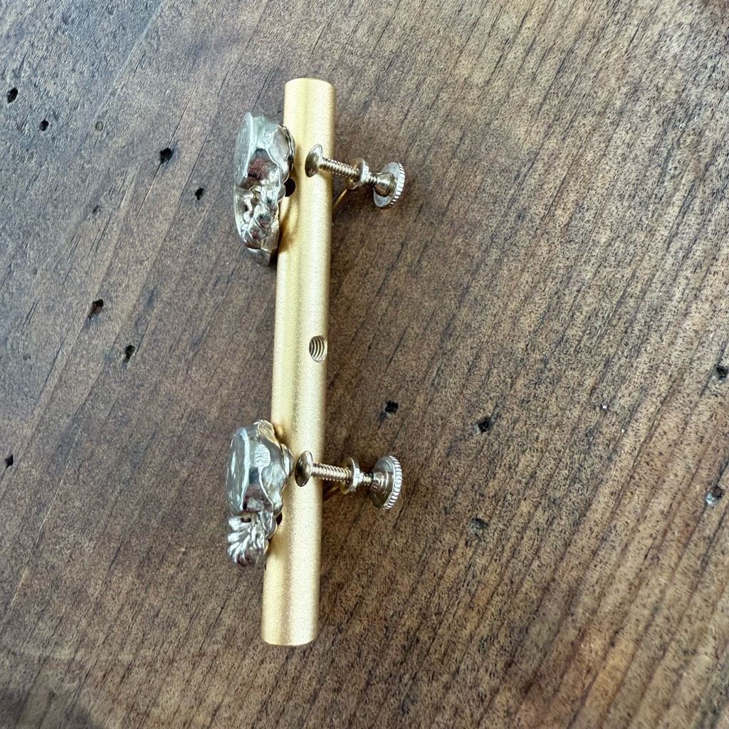 Vintage Vintage 50s Unsigned Gold Tone Knot Screw Back Earrings Size ONE SIZE - 5 Thumbnail