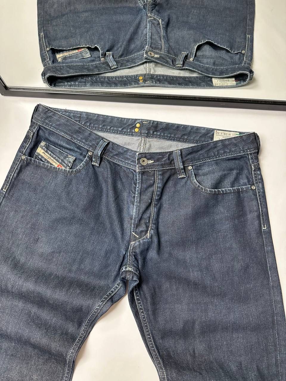 Diesel Vintage 00s Diesel Denim Wide Jean Size US 38 / EU 54 - 4 Thumbnail