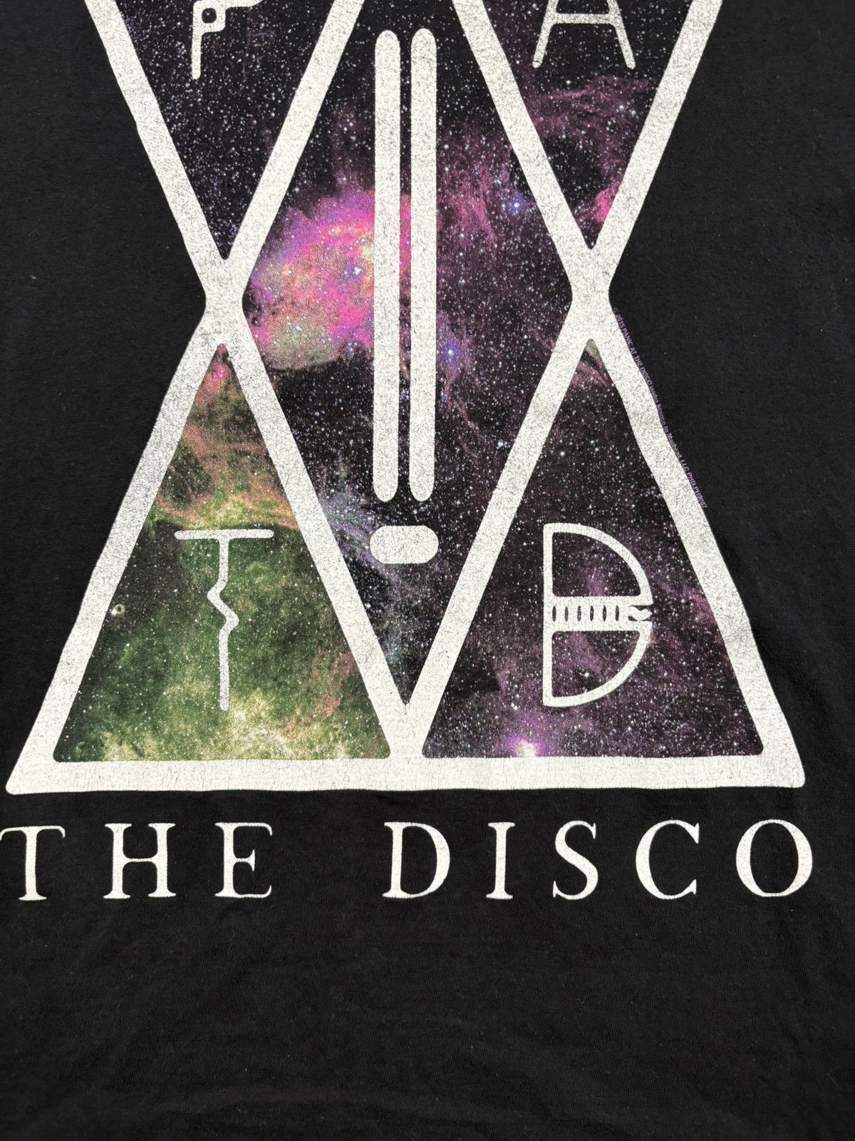 Band Tees Panic! At The Disco Galaxy Logo Band T Shirt Y2K Punk Emo XL Size US XL / EU 56 / 4 - 6 Thumbnail