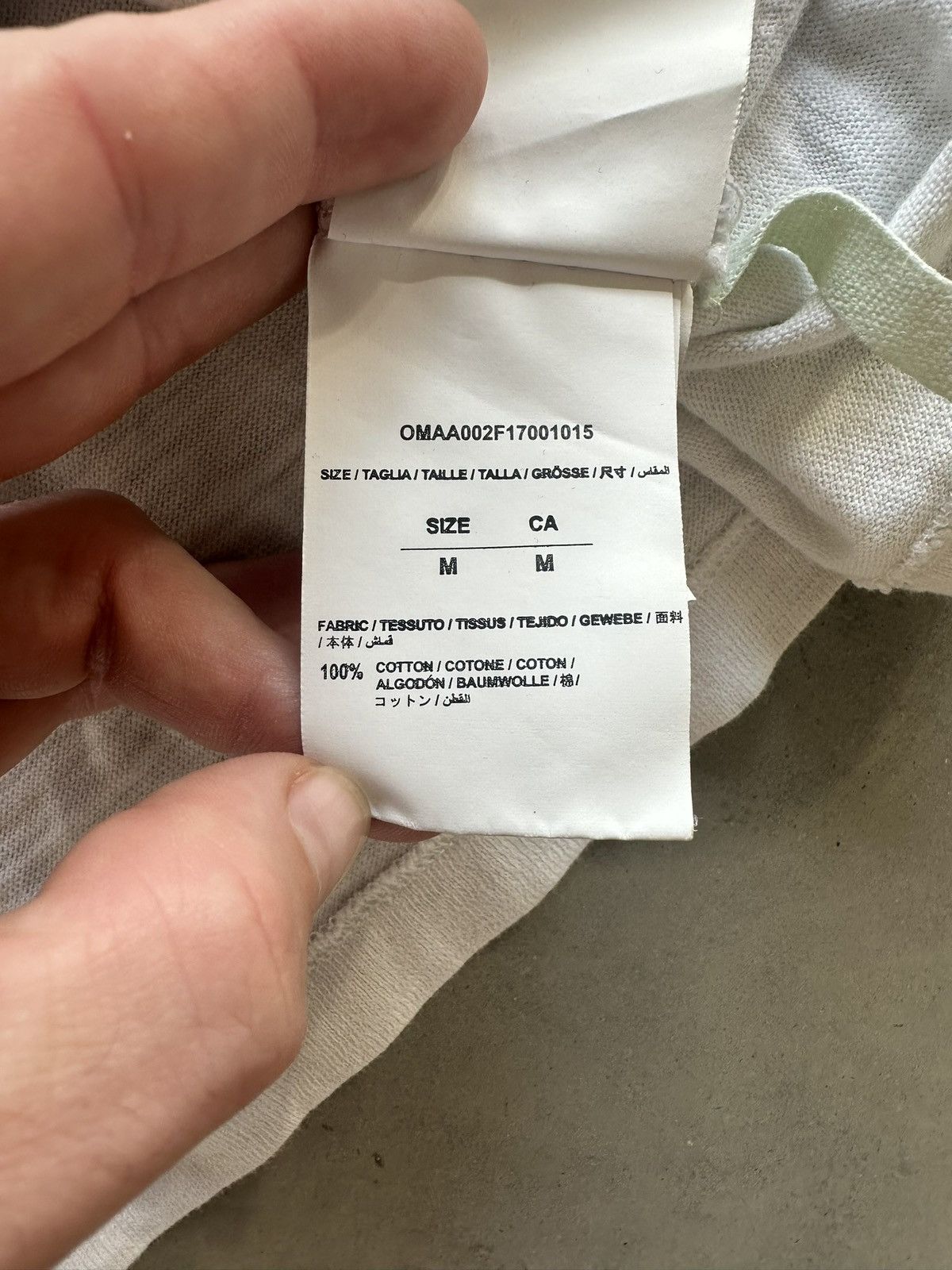 Off-White Off-White Seeing Things Shirt White Size US M / EU 48-50 / 2 - 3 Thumbnail