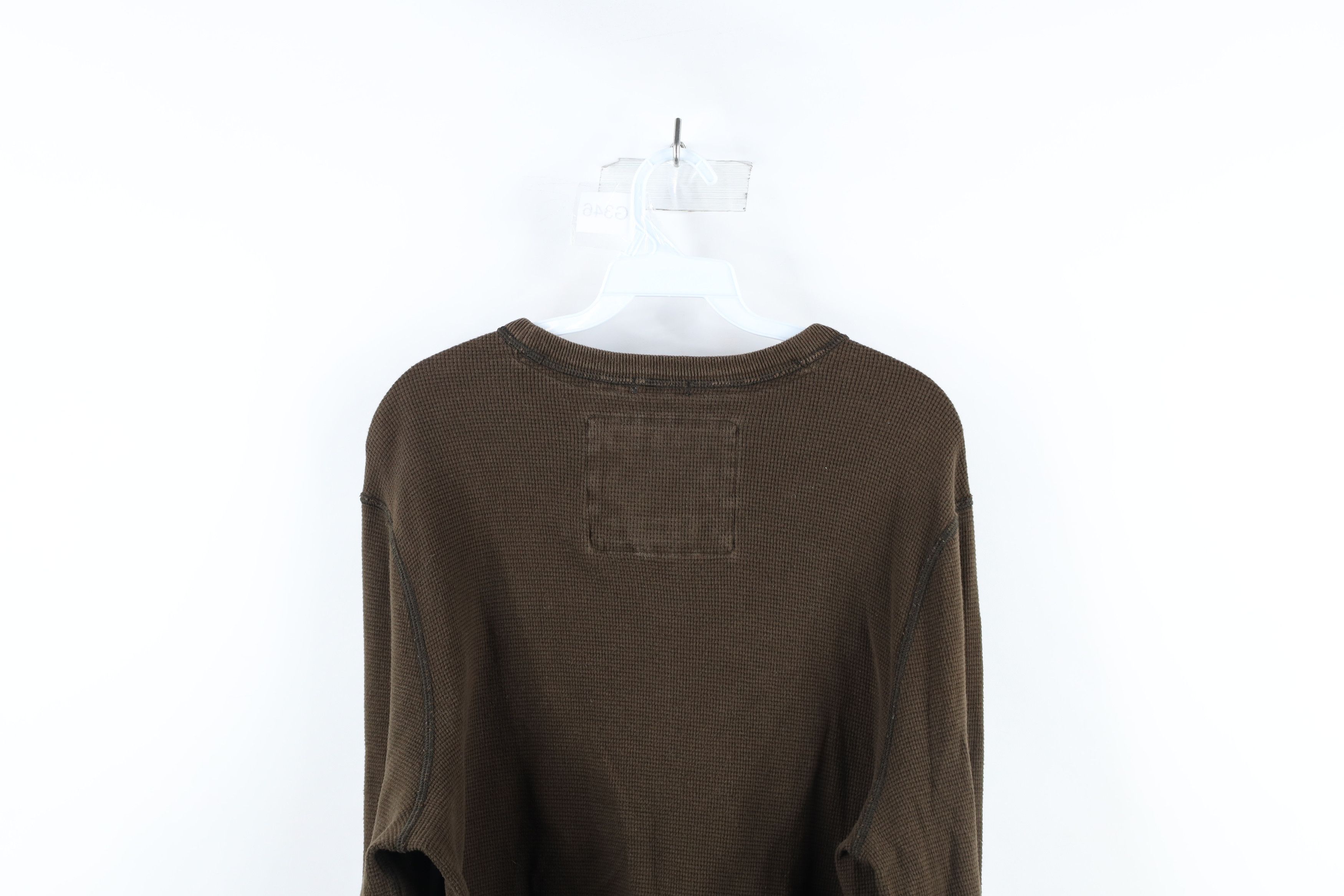 Abercrombie & Fitch Vintage Abercrombie & Fitch Out Thermal Waffle Knit T-Shirt Size US L / EU 52-54 / 3 - 8 Thumbnail