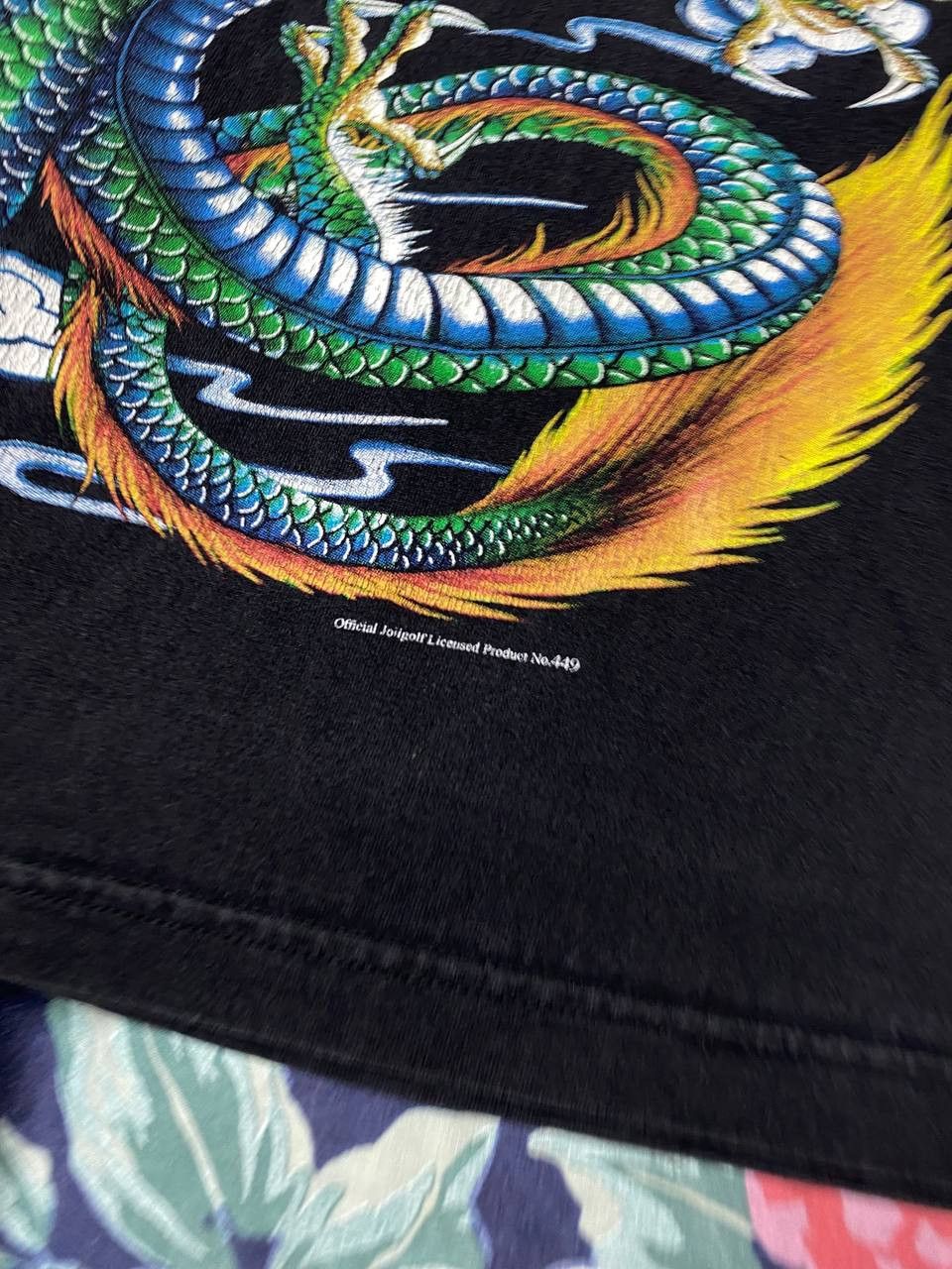 Band Tees × Vintage Vintage streetwear tee Dragon ower print Size US M / EU 48-50 / 2 - 18 Thumbnail