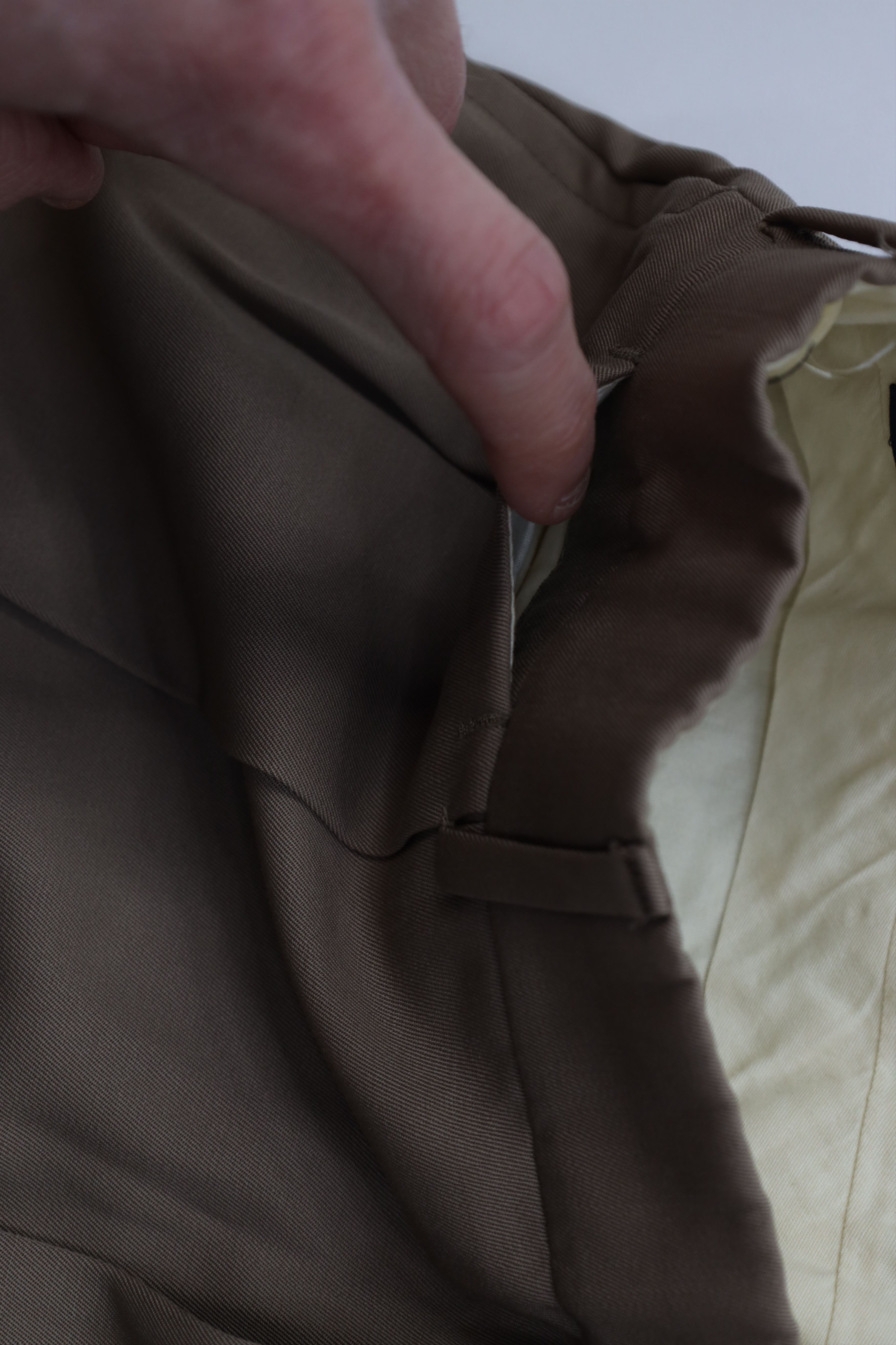 Ralph Lauren Vintage 70s Ralph Lauren Pleated Wide Leg Chino Pants USA Size US 32 / EU 48 - 10 Thumbnail