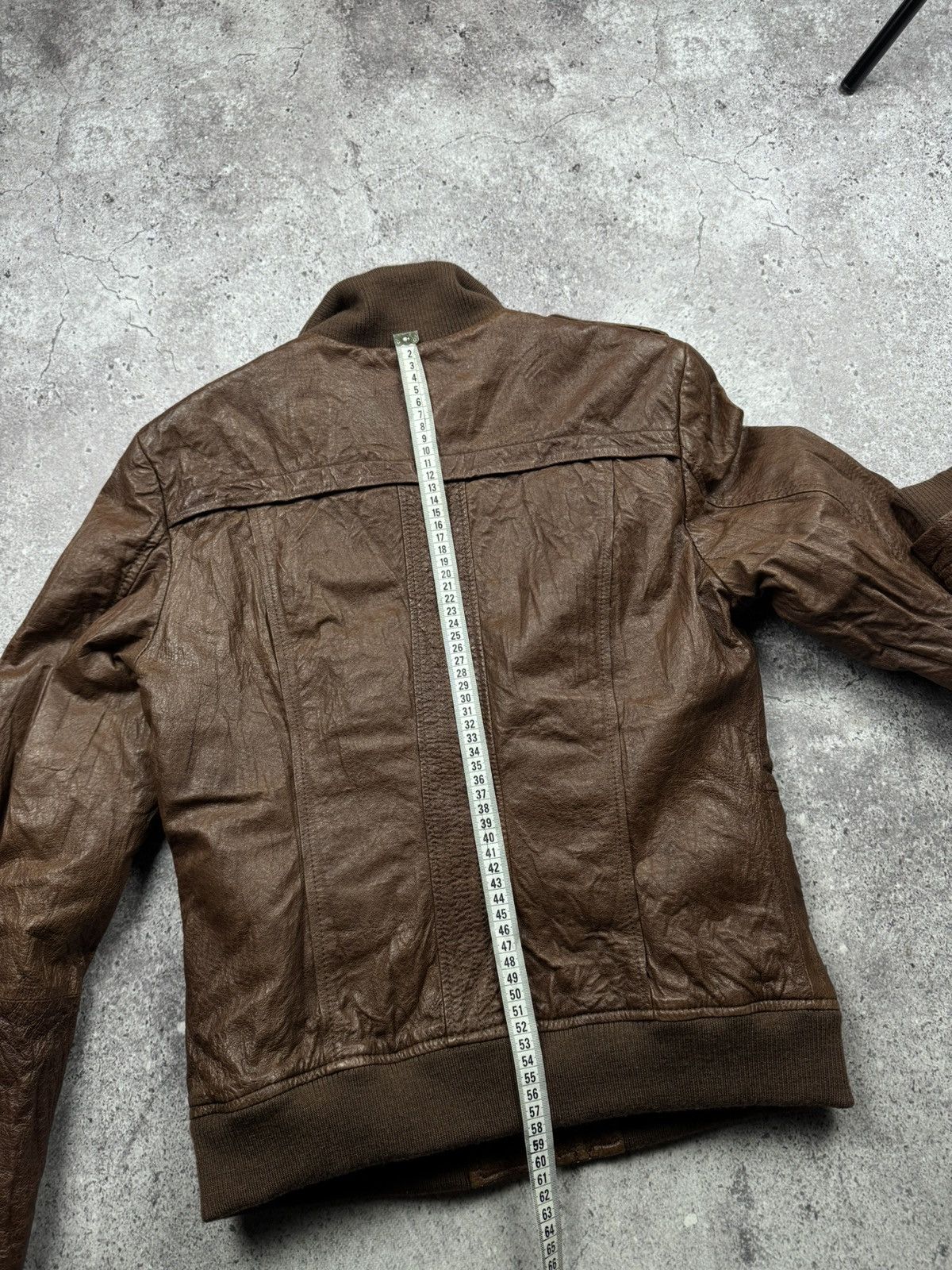 Japanese Brand Avant Garde Carol Christian Poell Style Leather Biker Jacket Size US S / EU 44-46 / 1 - 8 Thumbnail