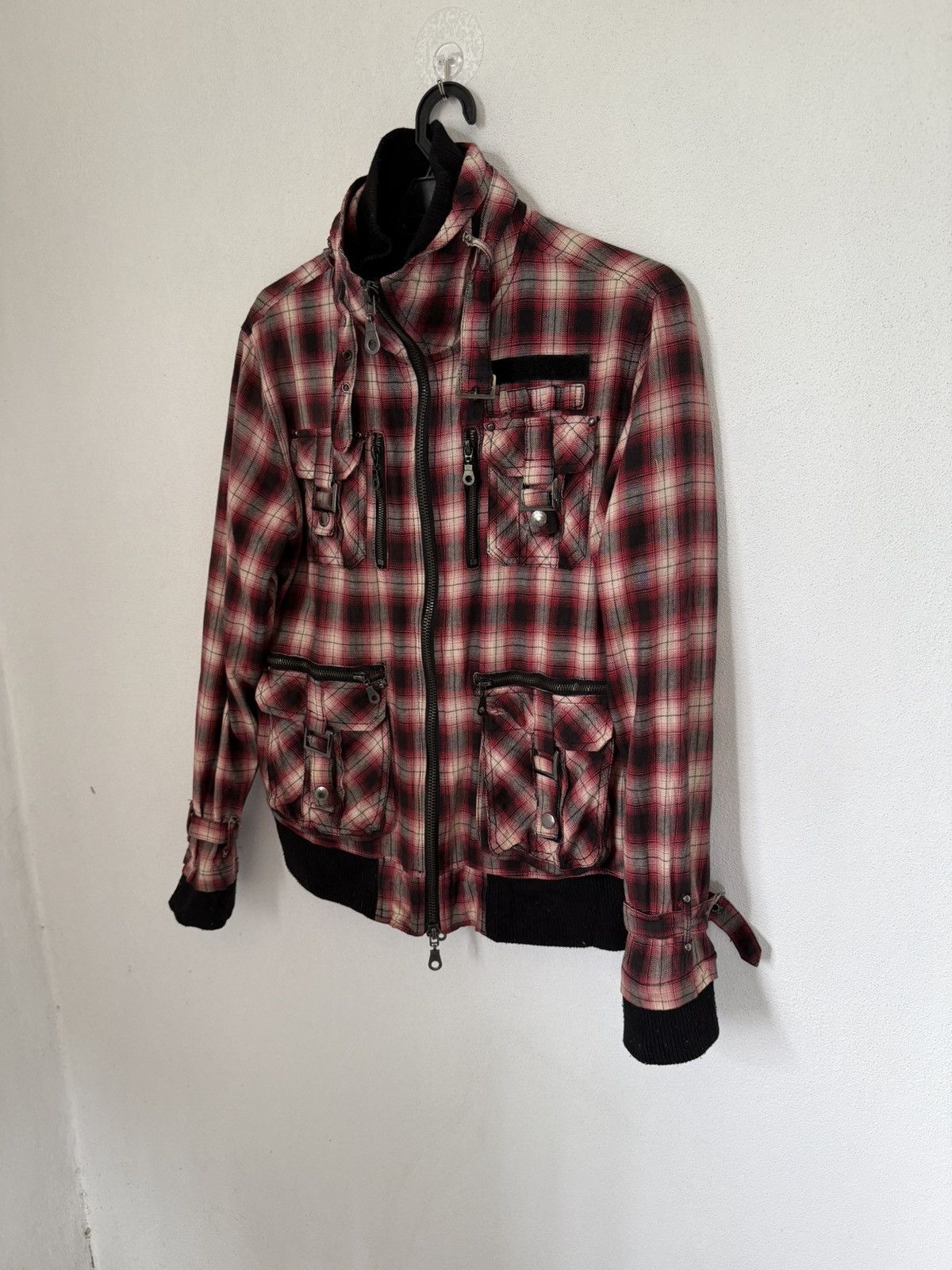 In The Attic × Seditionaries Japanese Brand In The Attic Shadow Plaid Seditionaries Style Size US L / EU 52-54 / 3 - 3 Thumbnail